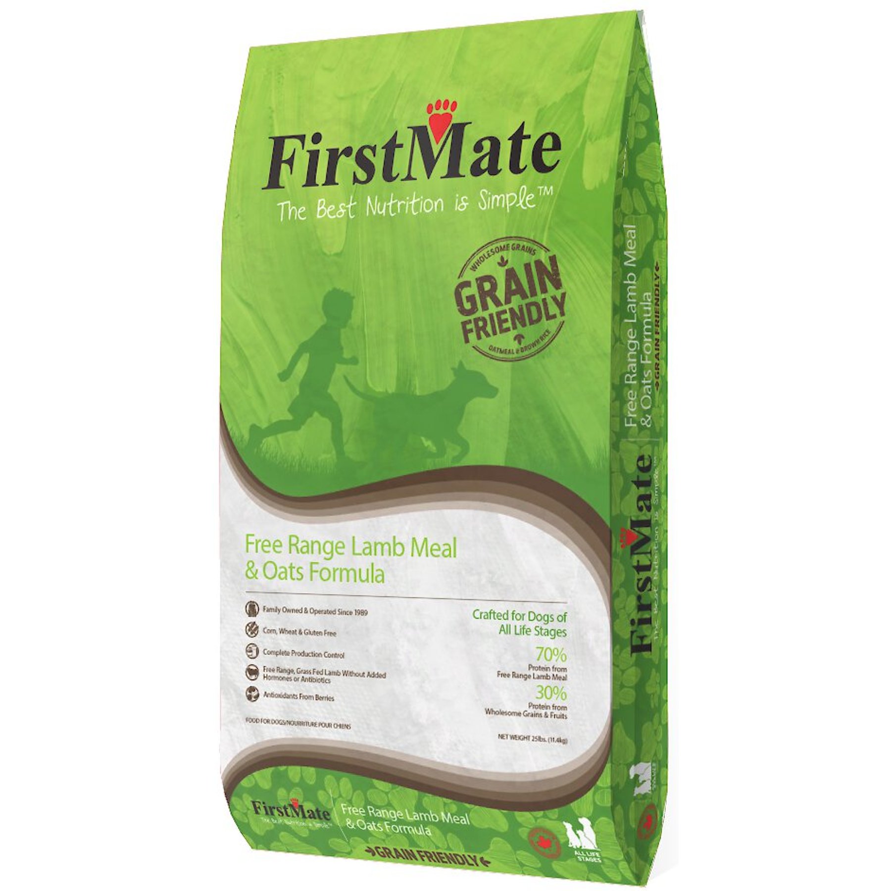 Firstmate Grain Friendly Free Range Lamb Meal & Oats Formula Dog Food