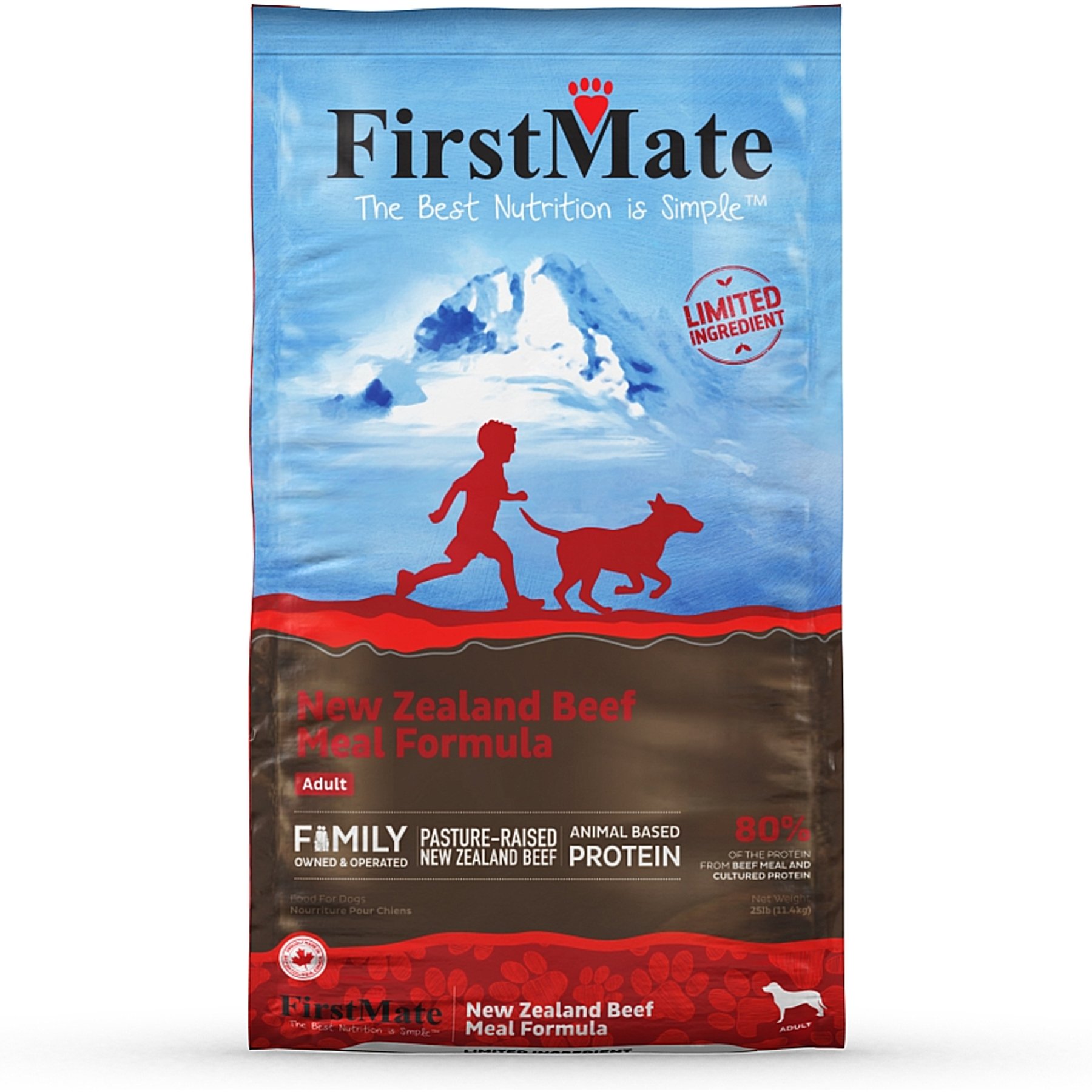 Firstmate New Zealand Beef Limited Ingredient Grain-Free Dry Dog Food