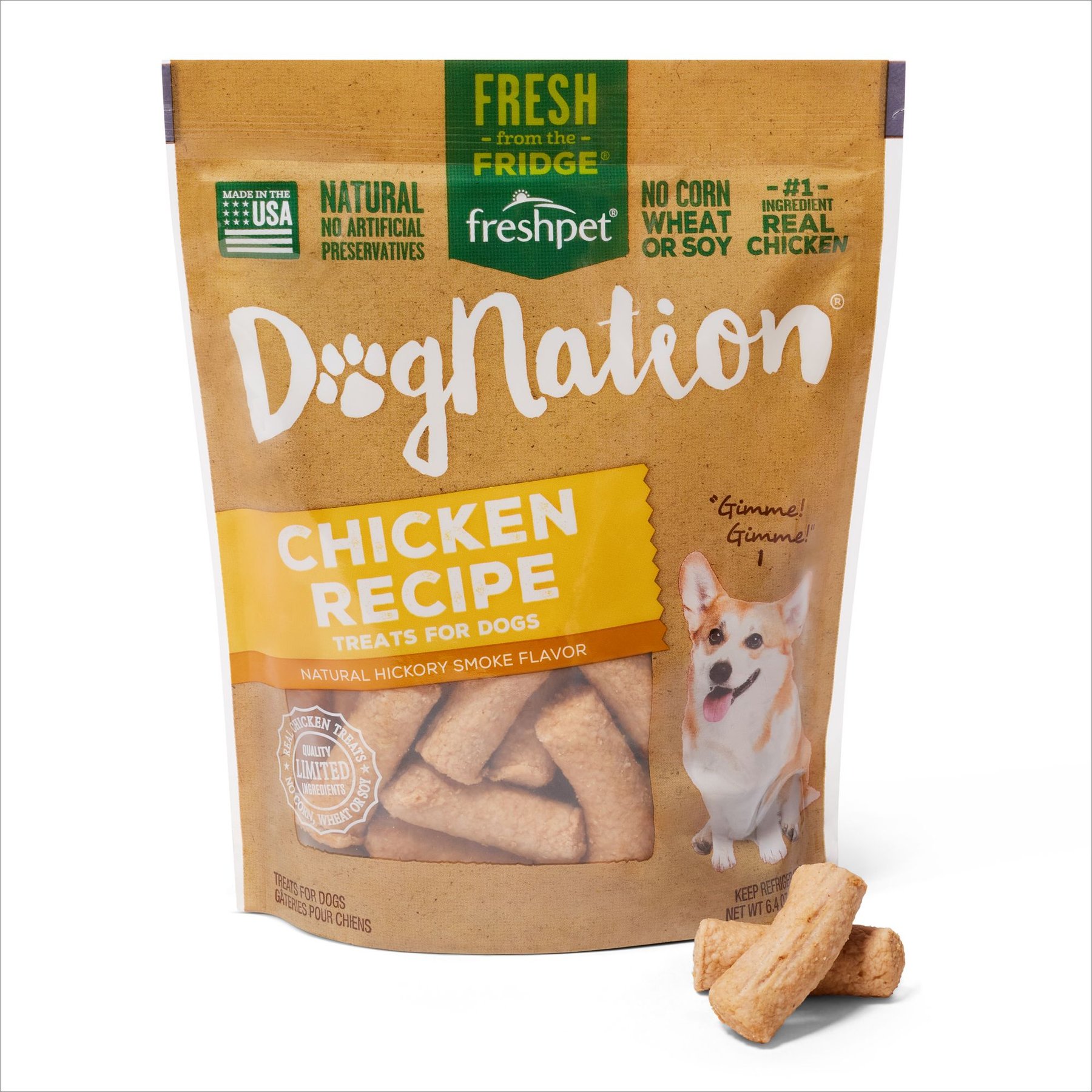 Freshpet Dognation Chicken Recipe Fresh Dog Treats