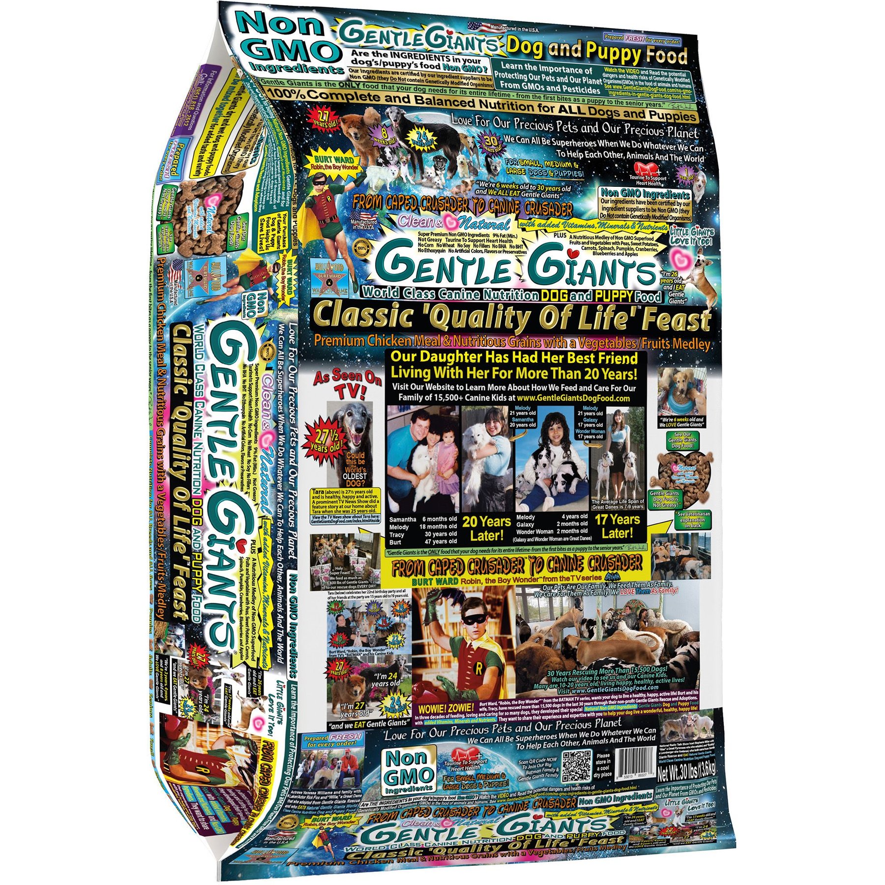 Gentle Giants Natural Non-GMO Dog & Puppy Chicken Dry Dog Food