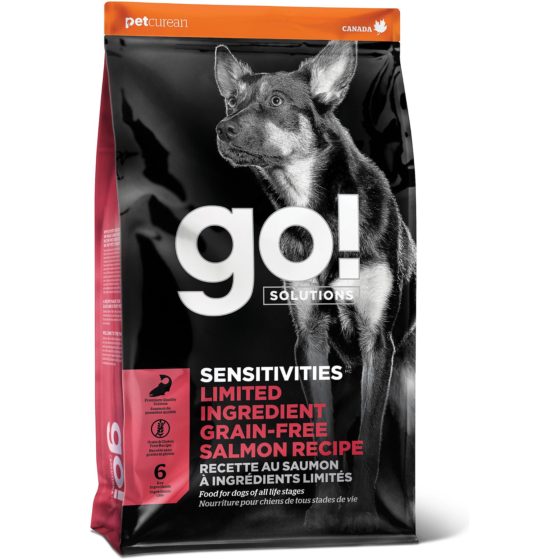 Go! Solutions Sensitivities Limited Ingredient Salmon Grain-Free Dry Dog Food