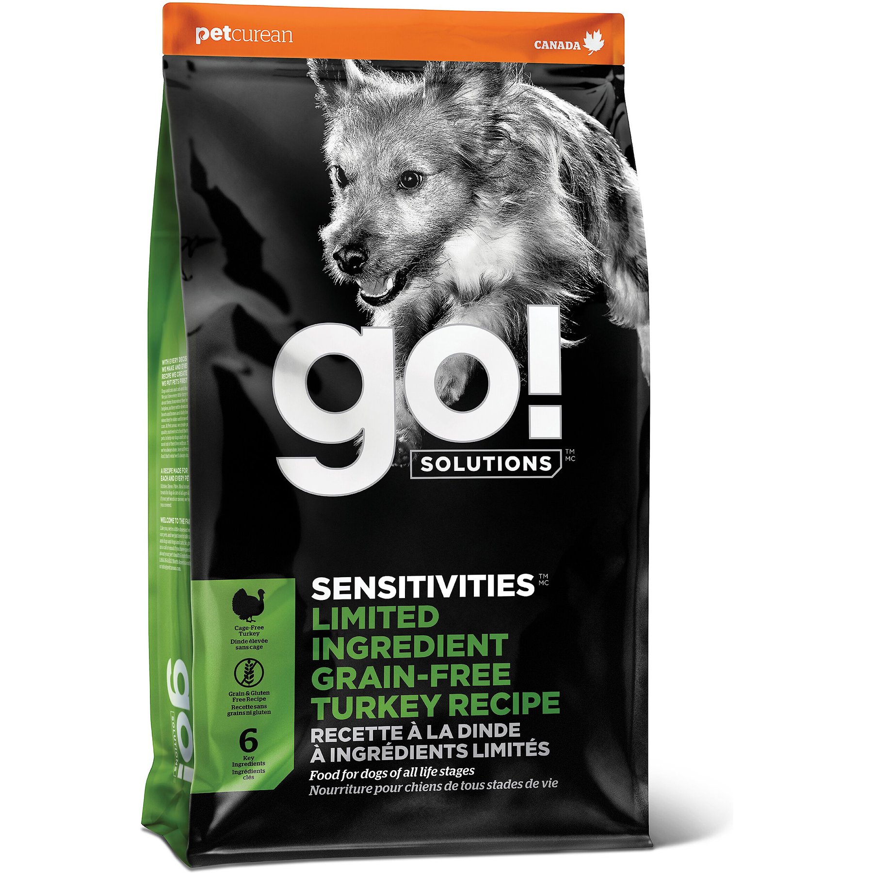 Go! Solutions Sensitivities Limited Ingredient Turkey Grain-Free Dry Dog Food