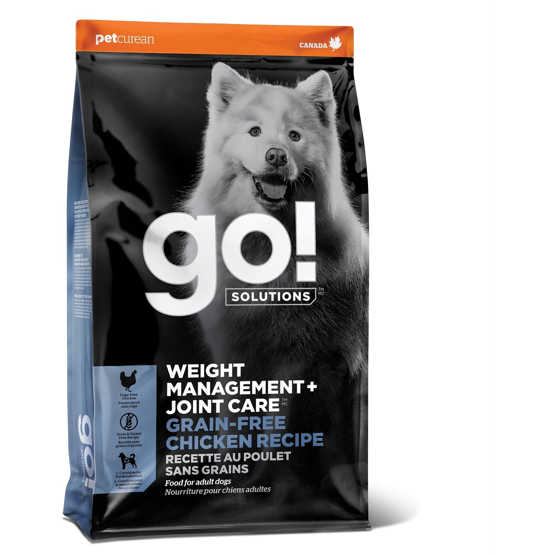 Go! Solutions Weight Management + Joint Care Grain-Free Chicken Recipe for Dogs