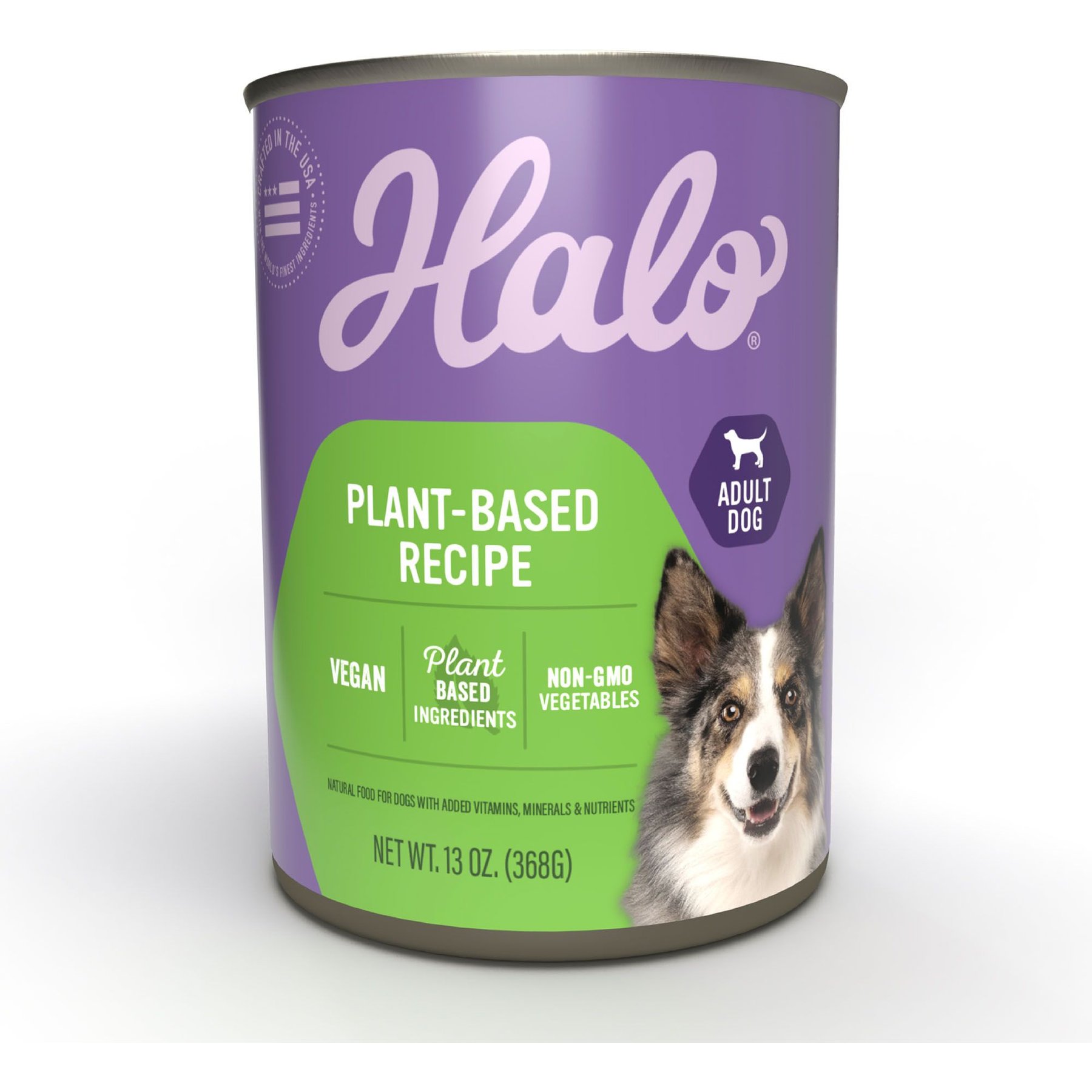 Halo Holistic Garden of Vegan Recipe Adult Canned Dog Food