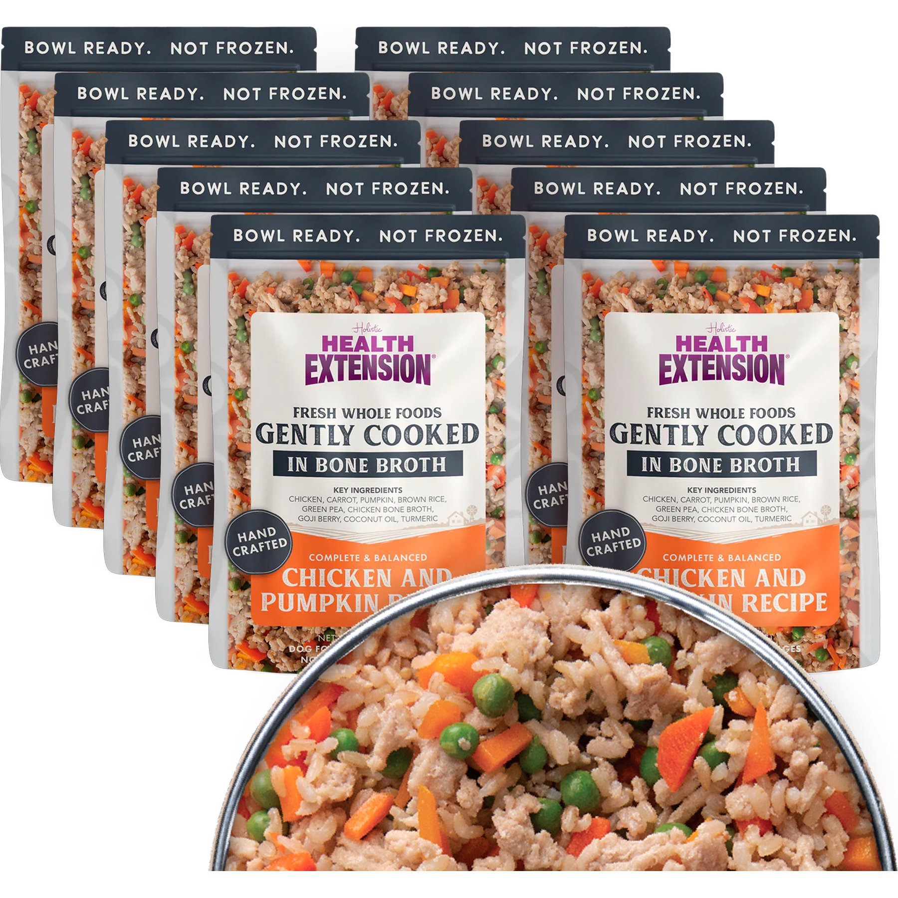 Health Extension Gently Cooked Chicken & Pumpkin Recipe Wet Dog Food