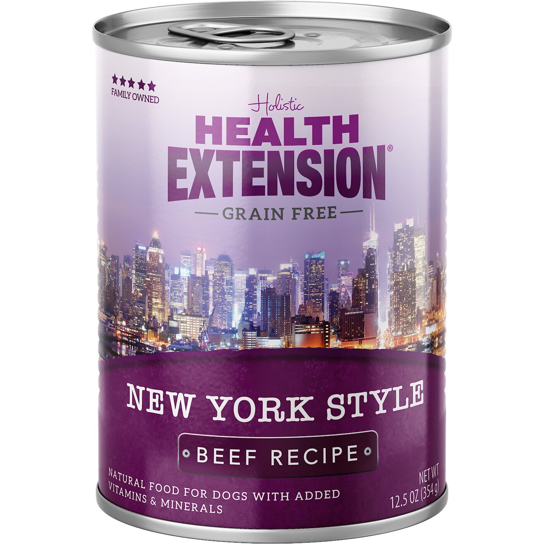 Health Extension Grain-Free New York Style Beef Recipe Canned Dog Food