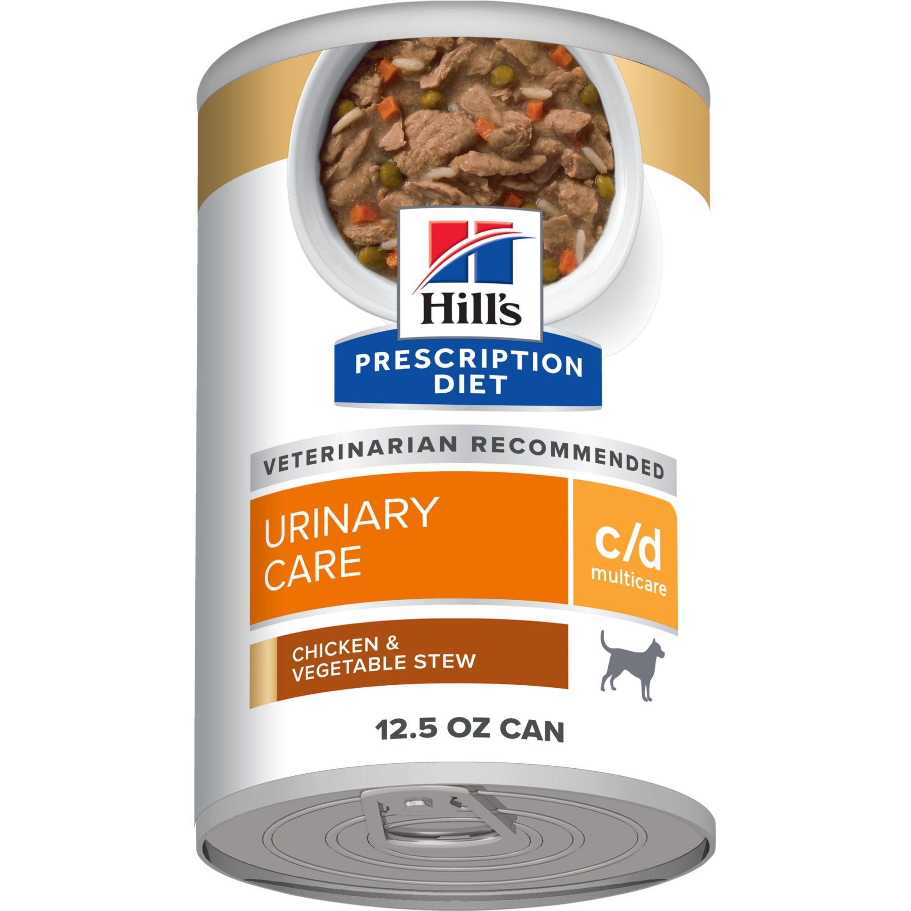 Hill's Prescription Diet c/d Multicare Urinary Care Chicken & Vegetable Stew Wet Dog Food