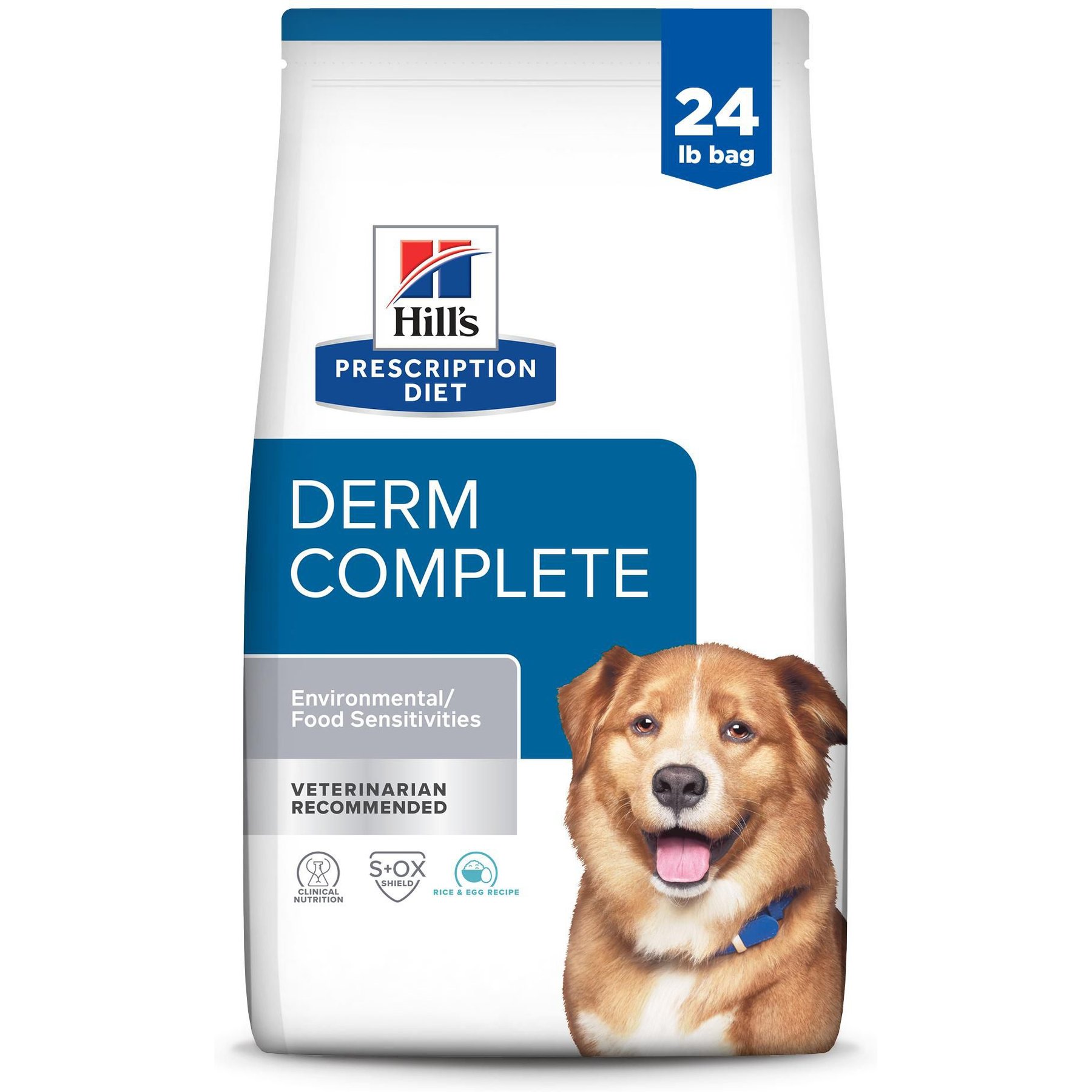 Hill's Prescription Diet Derm Complete Dry Dog Food