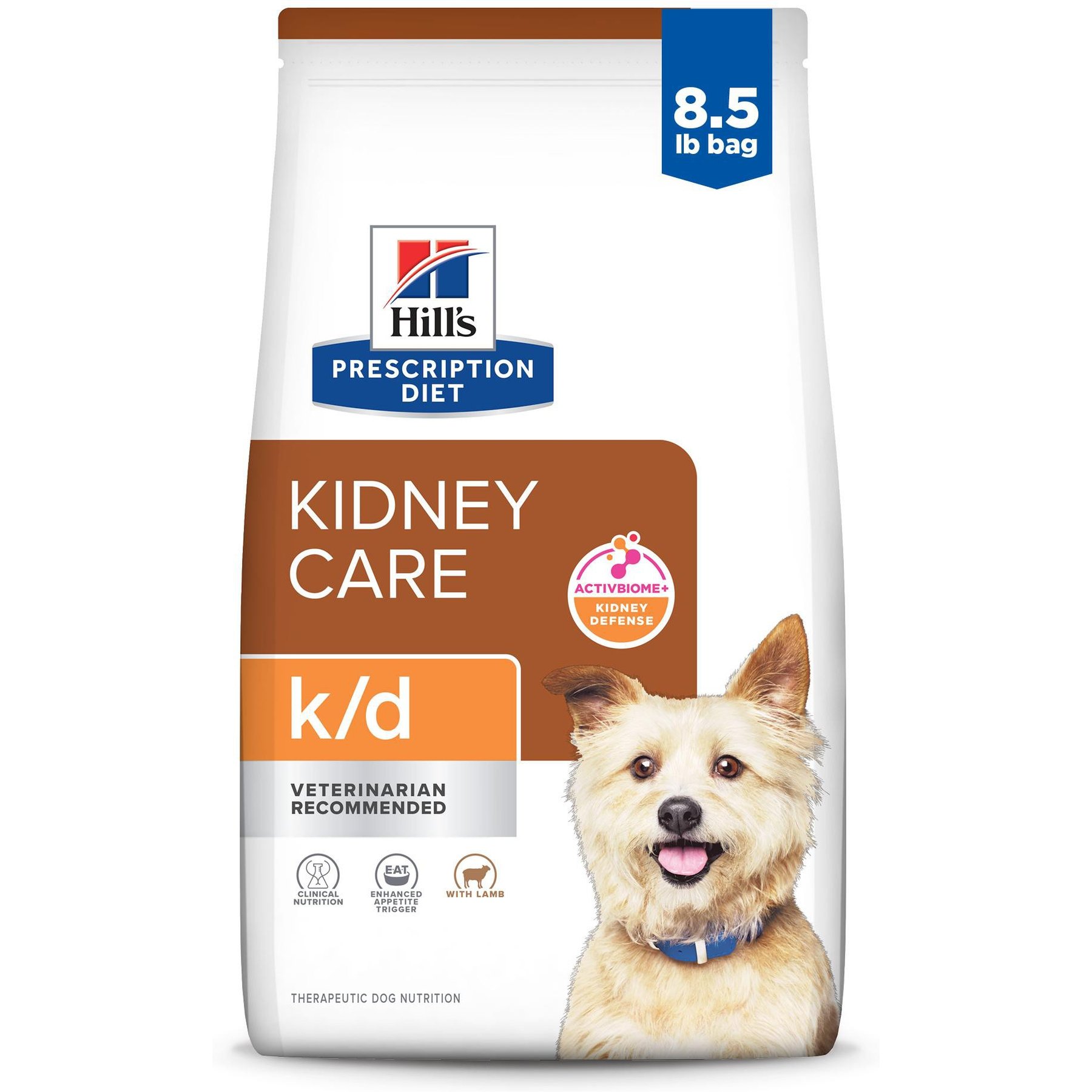 Hill's Prescription Diet k/d Kidney Care with Lamb Dry Dog Food