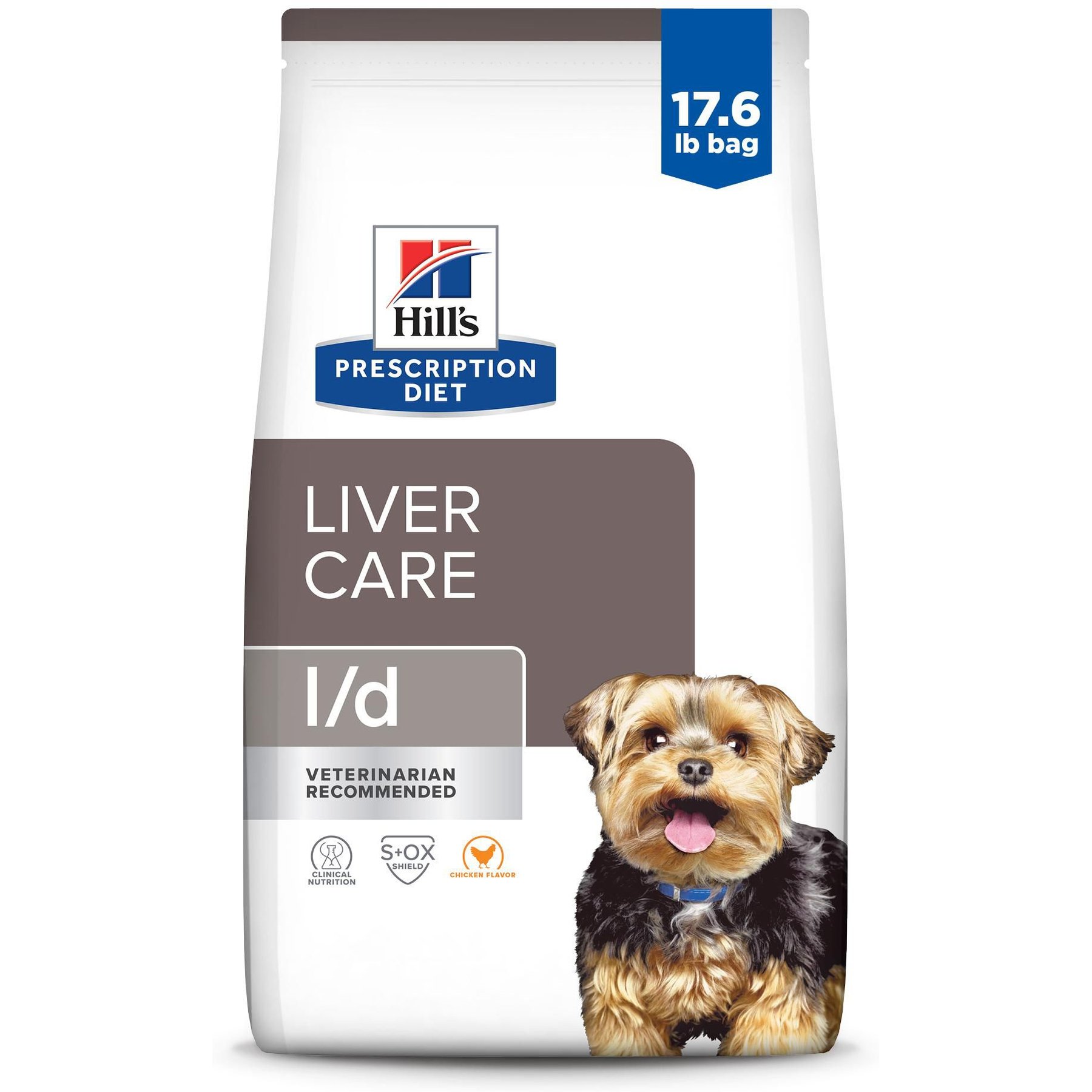 Hill's Prescription Diet l/d Liver Care Chicken Flavor Dry Dog Food