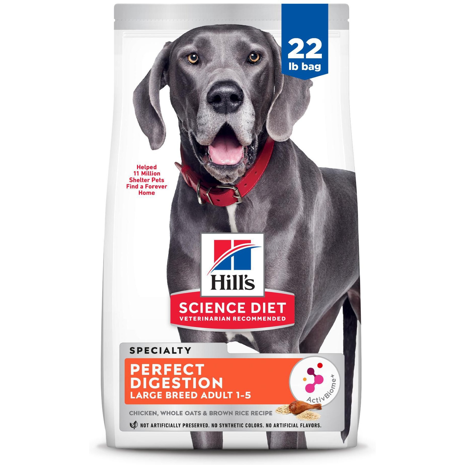 Hill's Science Diet Adult Perfect Digestion Large Breed Chicken Dry Dog Food
