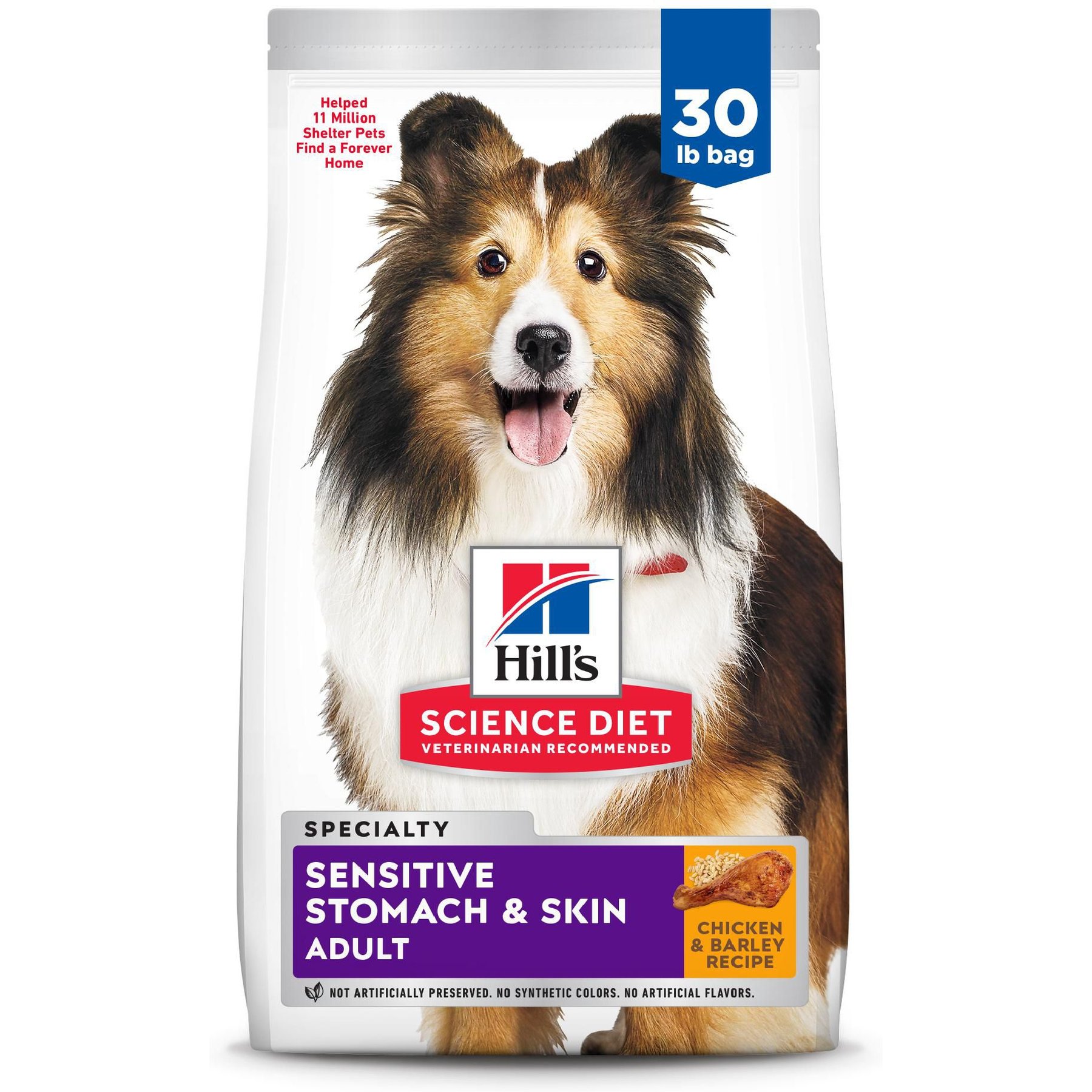 Hill's Science Diet Adult Sensitive Stomach & Sensitive Skin Chicken Recipe Dry Dog Food
