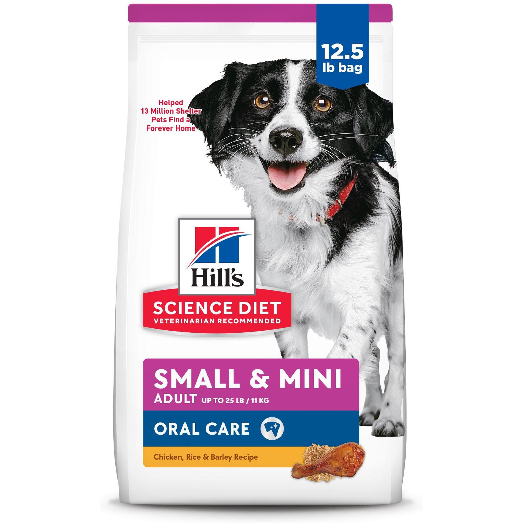 Hill's Science Diet Oral Care Small Breed & Mini Breed Chicken Recipe Adult Dry Dog Food