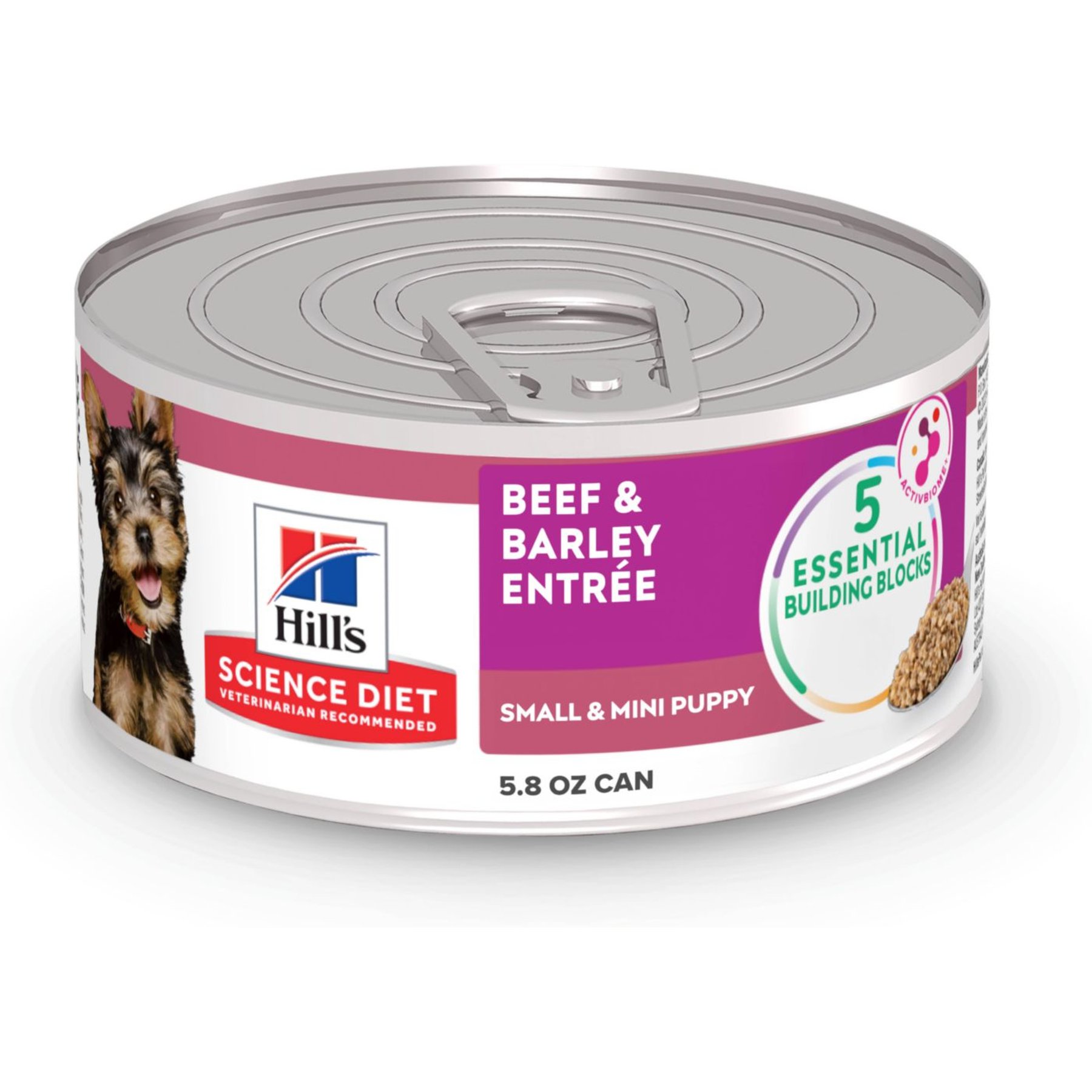 Hill's Science Diet Puppy Small Breed & Mini Breed Beef & Barley Entree Wet Dog Food
