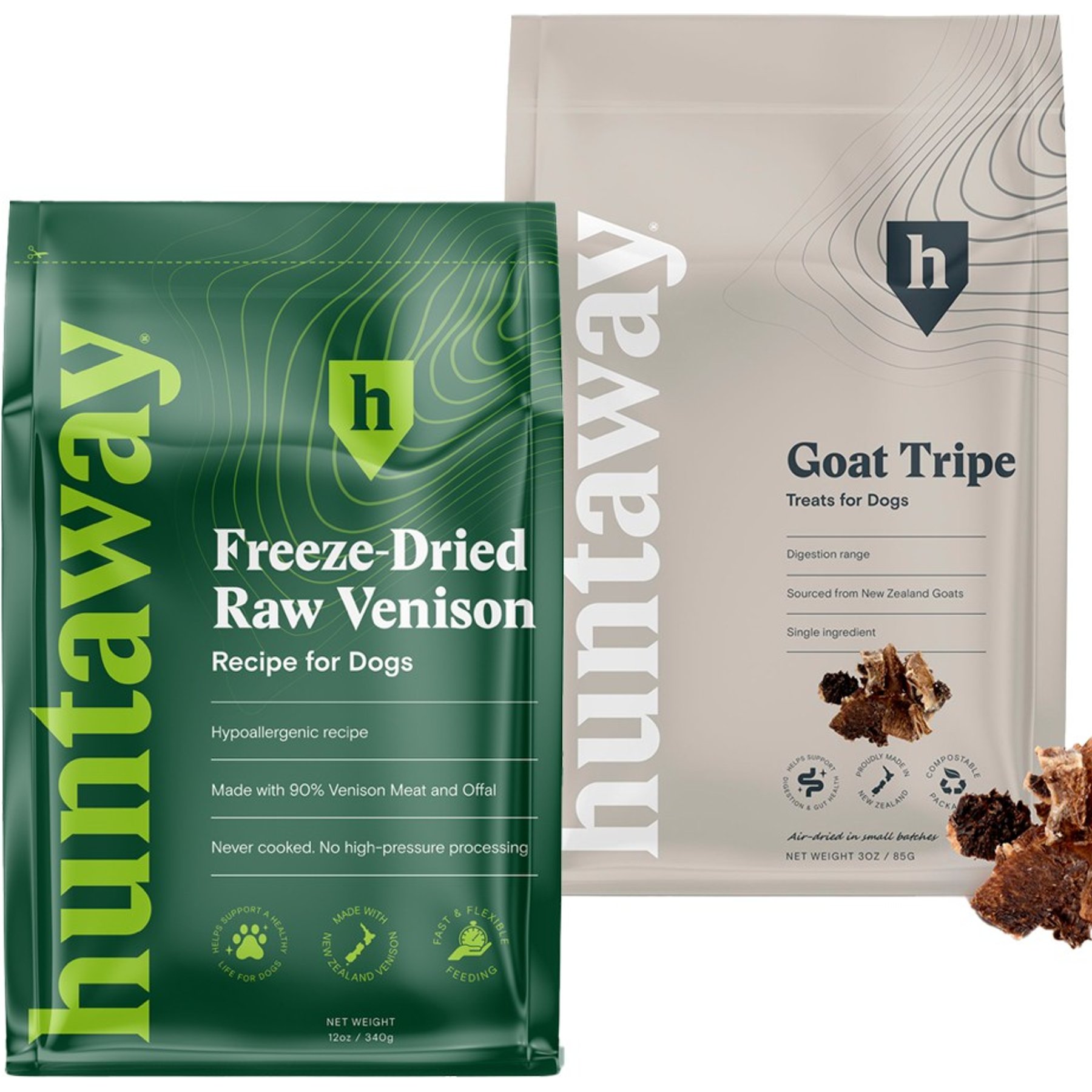 Huntaway Venison Grain-Free Freeze-Dried Dog Food