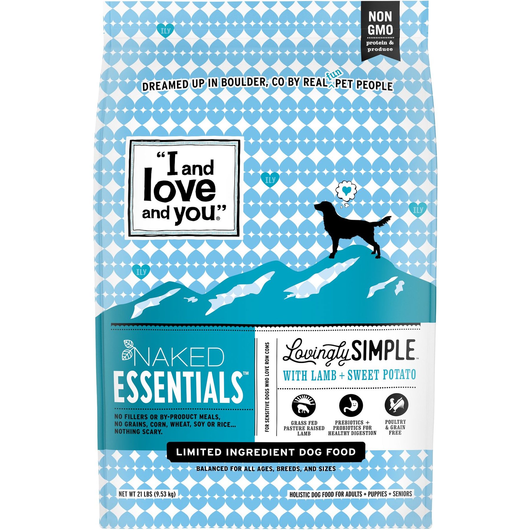 I and Love and You Lovingly Simple Limited Ingredient Diet Lamb and Sweet Potato Dry Dog Food