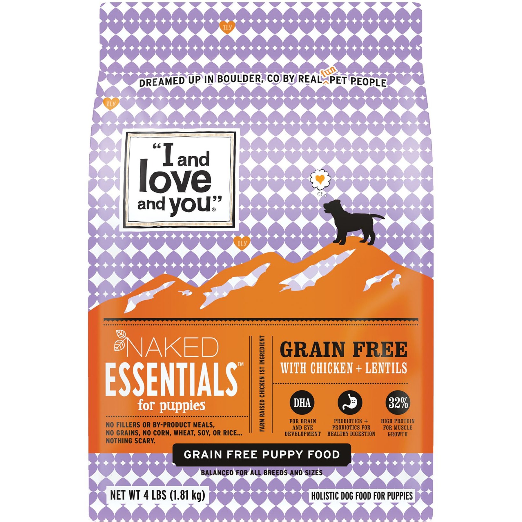 I and Love and You Naked Essentials Puppy Recipe Grain-Free Dry Puppy Food