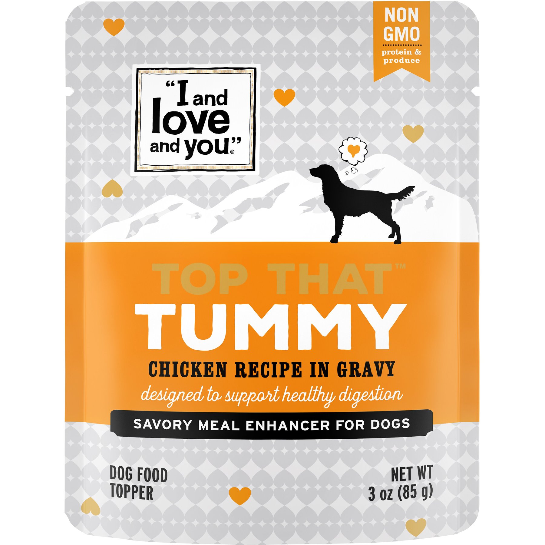 I and Love and You Top That Tummy Chicken Recipe Grain-Free Dog Food Topper