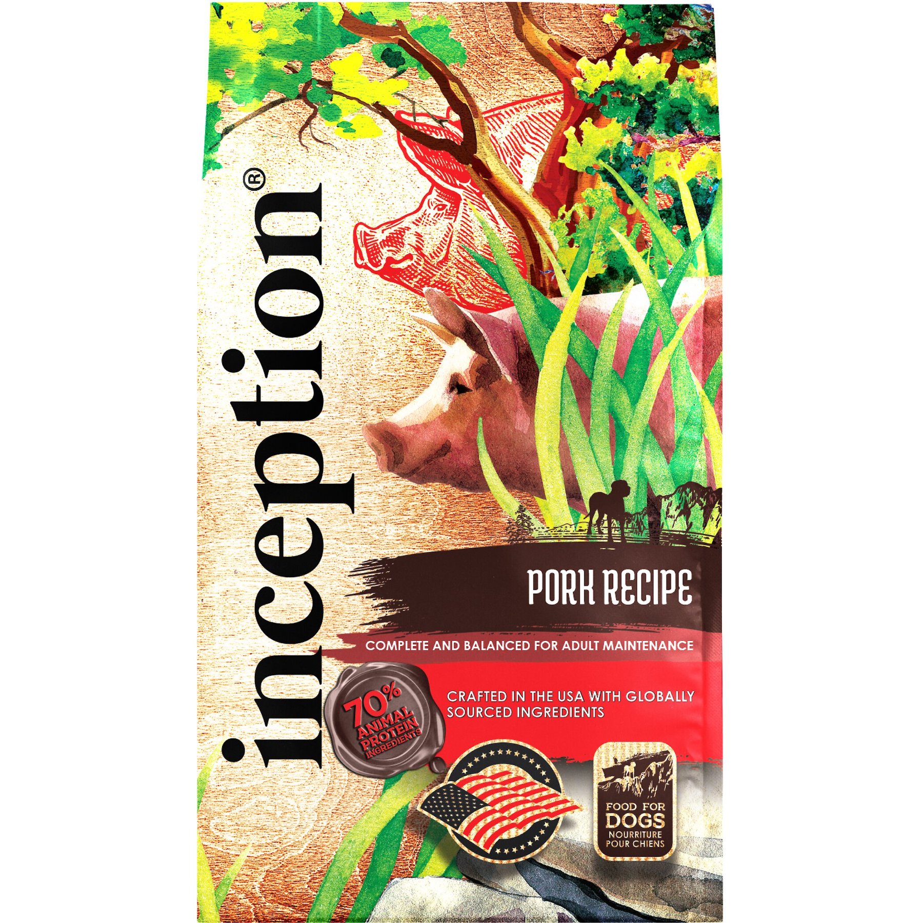 Inception Pork Recipe Dry Dog Food