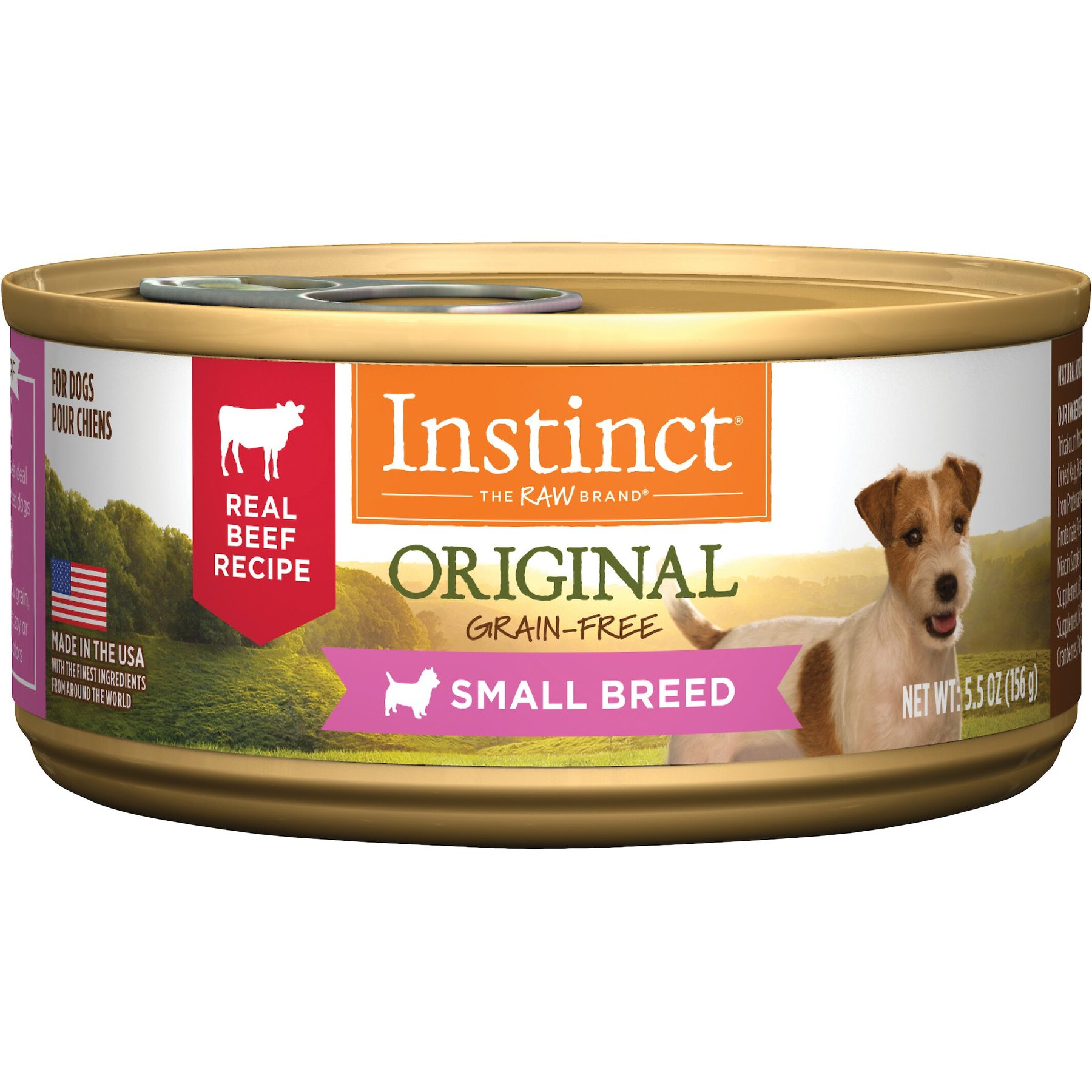 Instinct Original Small Breed Grain-Free Real Beef Recipe Wet Dog Food