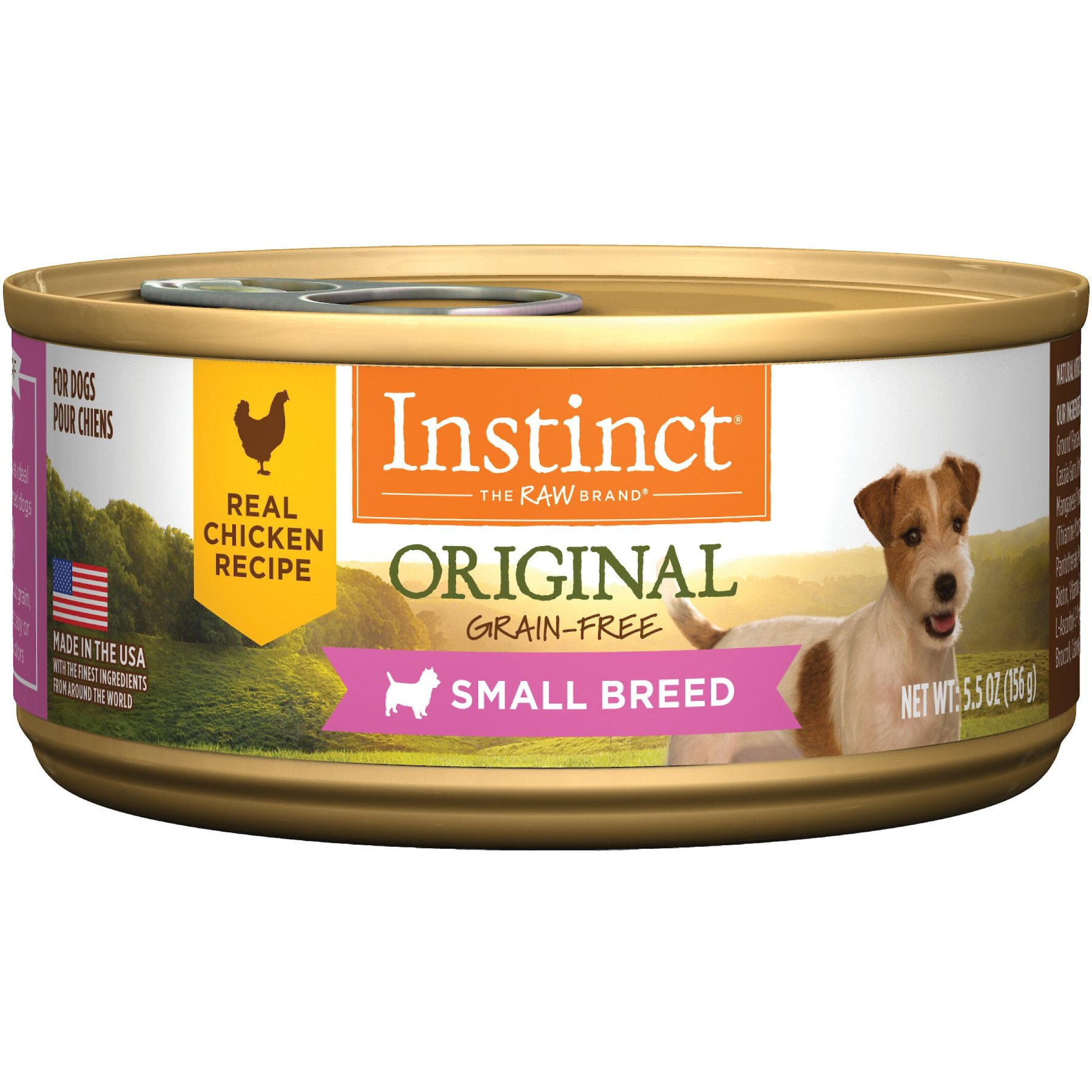 Instinct Original Small Breed Grain-Free Real Chicken Recipe Wet Dog Food