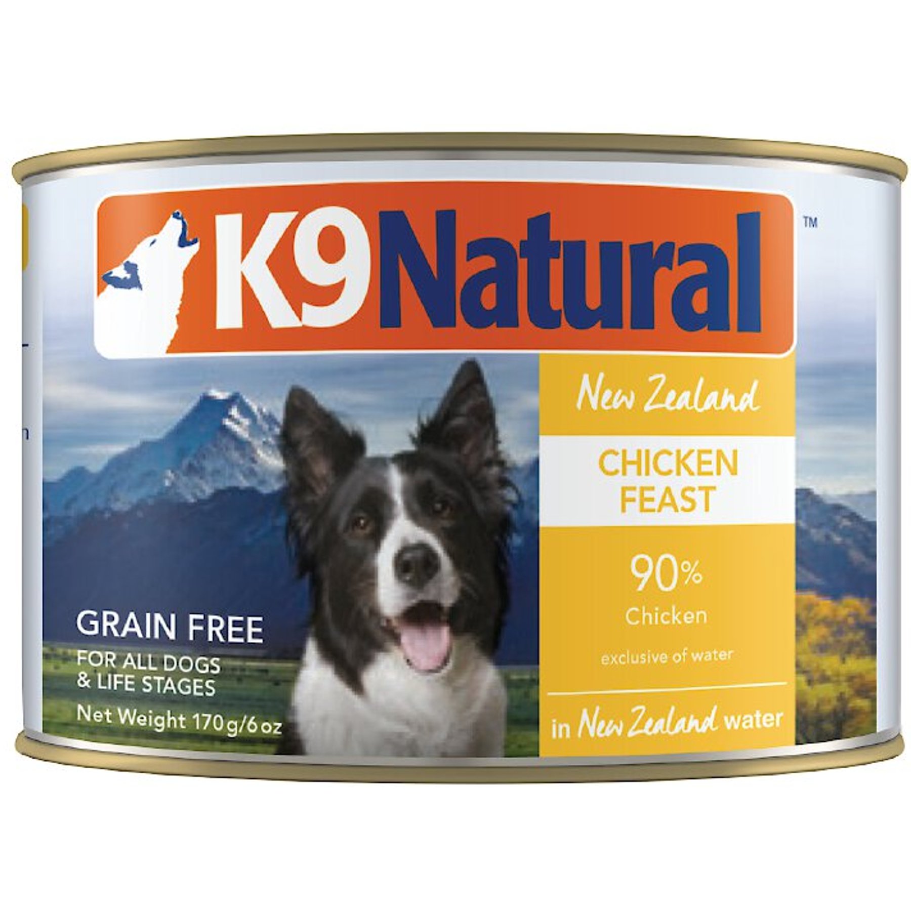 K9 Natural Cage-Free Chicken Feast Grain-Free Canned Dog Food