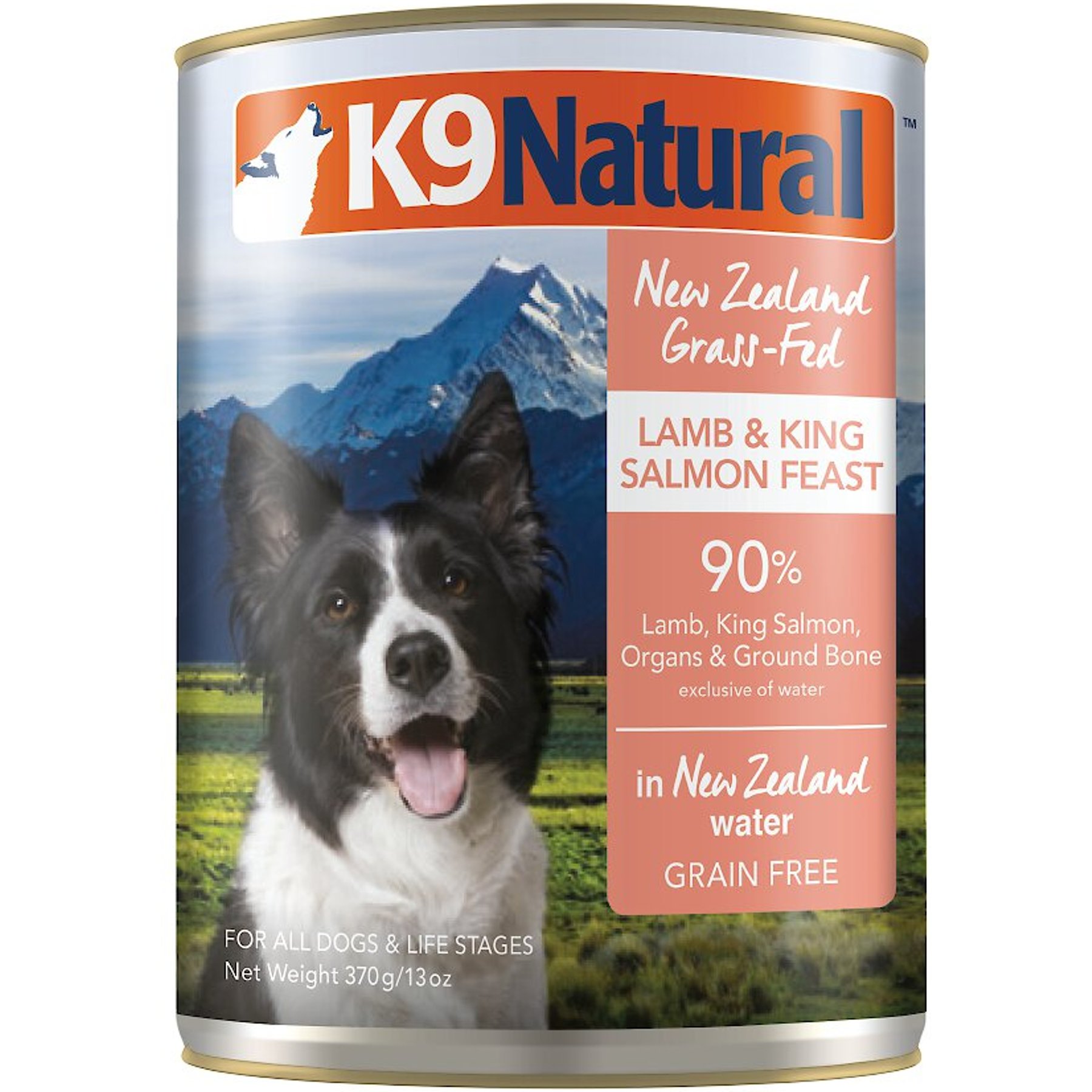 K9 Natural Lamb & King Salmon Grain-Free Canned Dog Food
