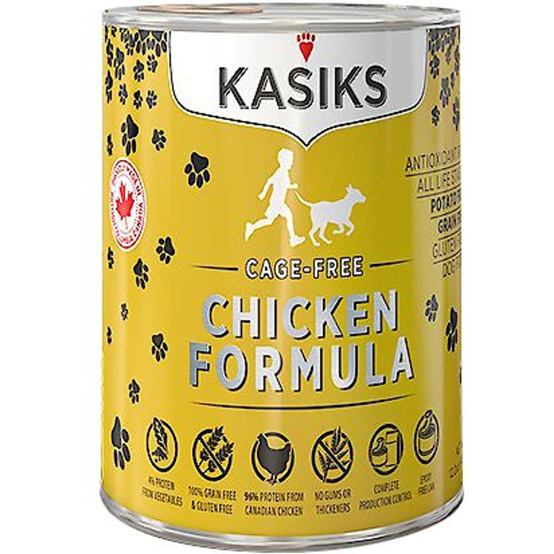 KASIKS Cage-Free Chicken Formula Grain-Free Canned Dog Food