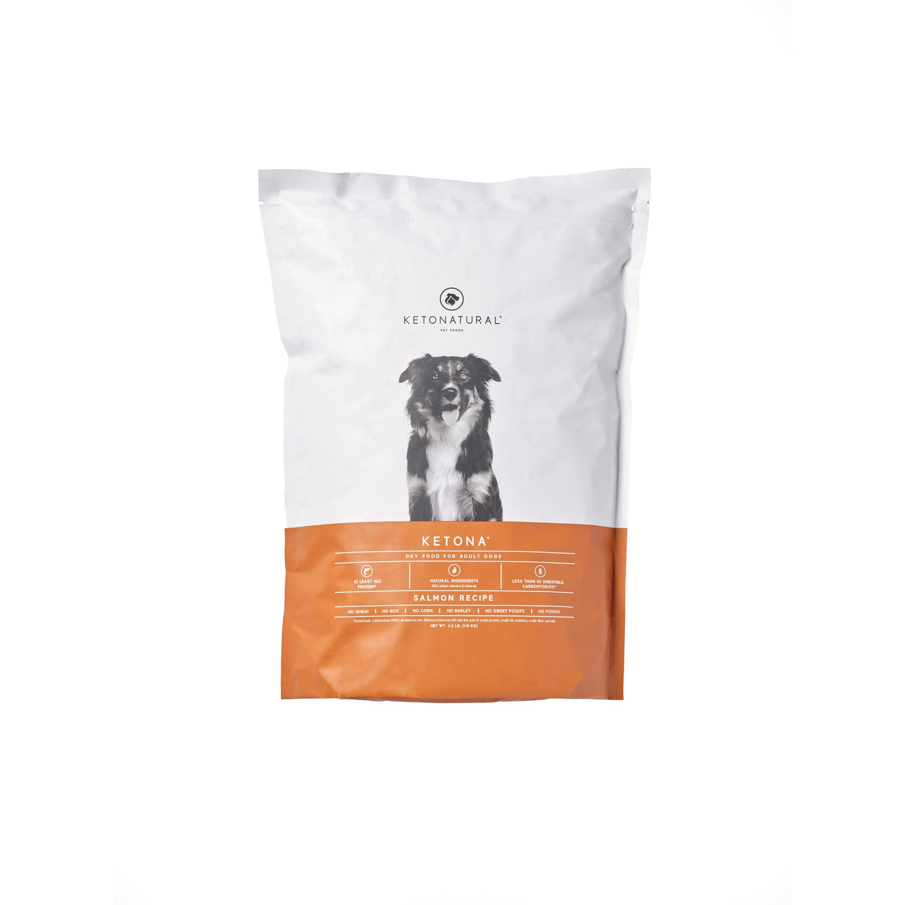 KetoNatural Ketona Salmon Recipe Grain-Free Adult Dry Dog Food