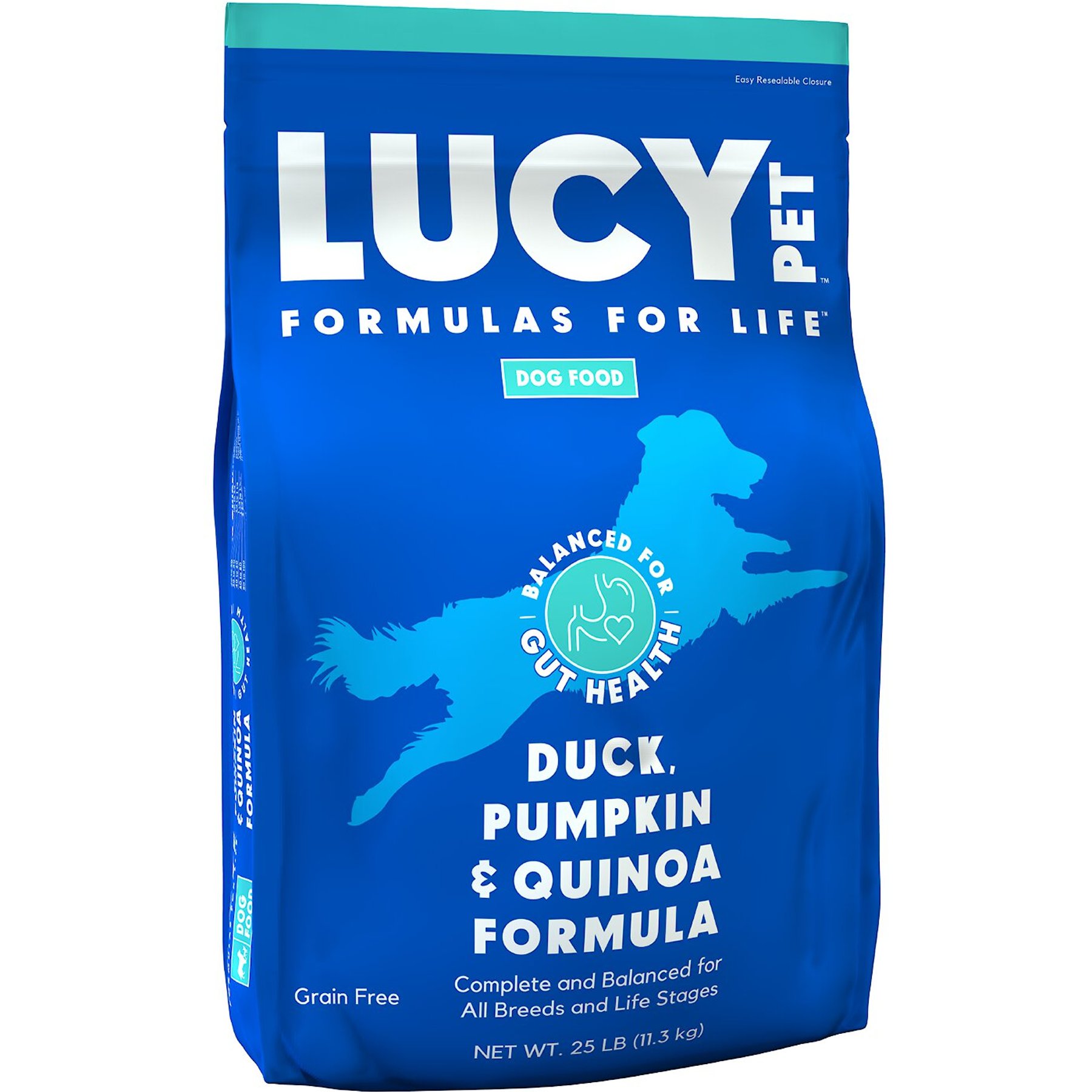 Lucy Pet Products Formulas for Life Grain-Free Duck, Pumpkin & Quinoa Formula Dry Dog Food