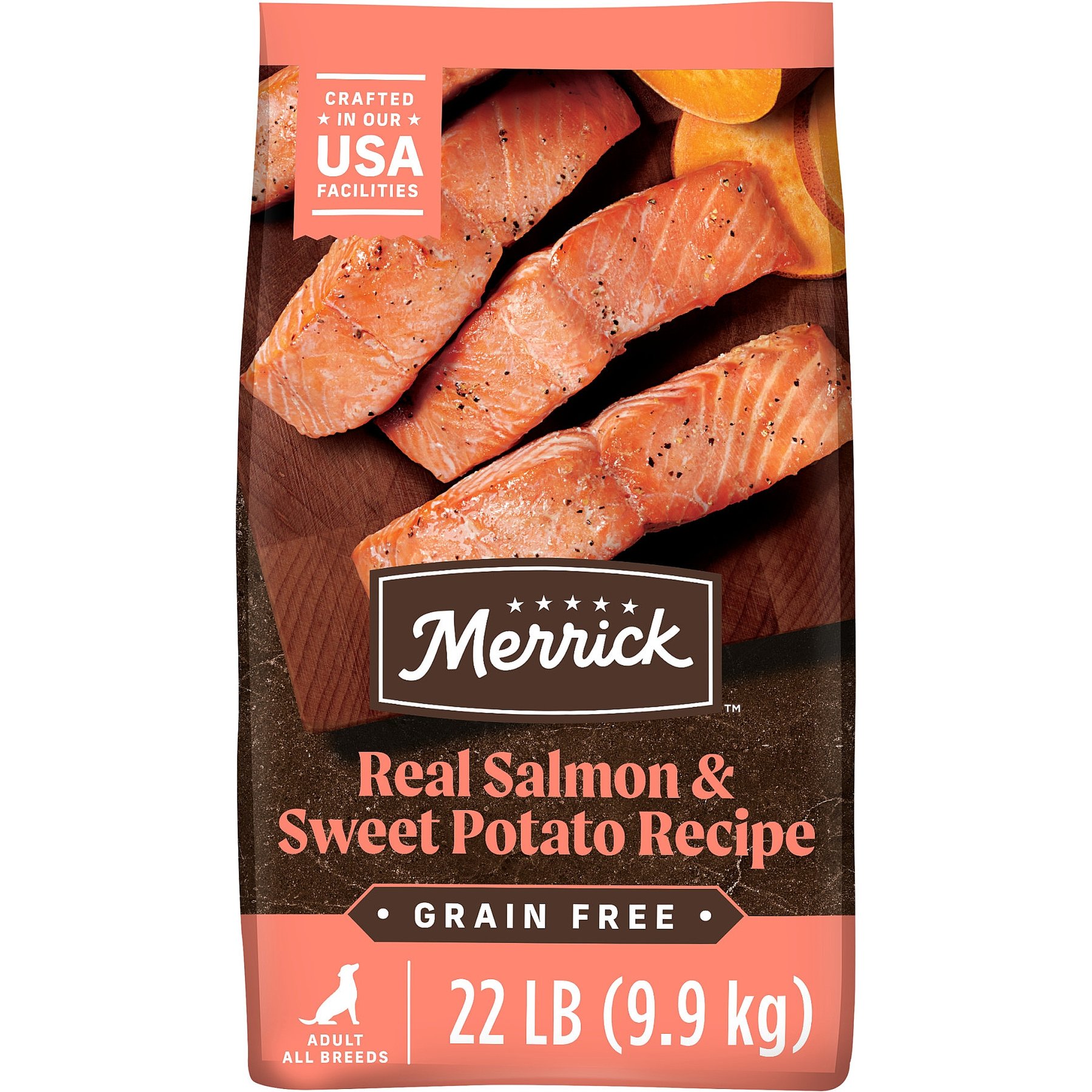 Merrick Grain-Free Real Salmon & Sweet Potato Recipe Dry Dog Food