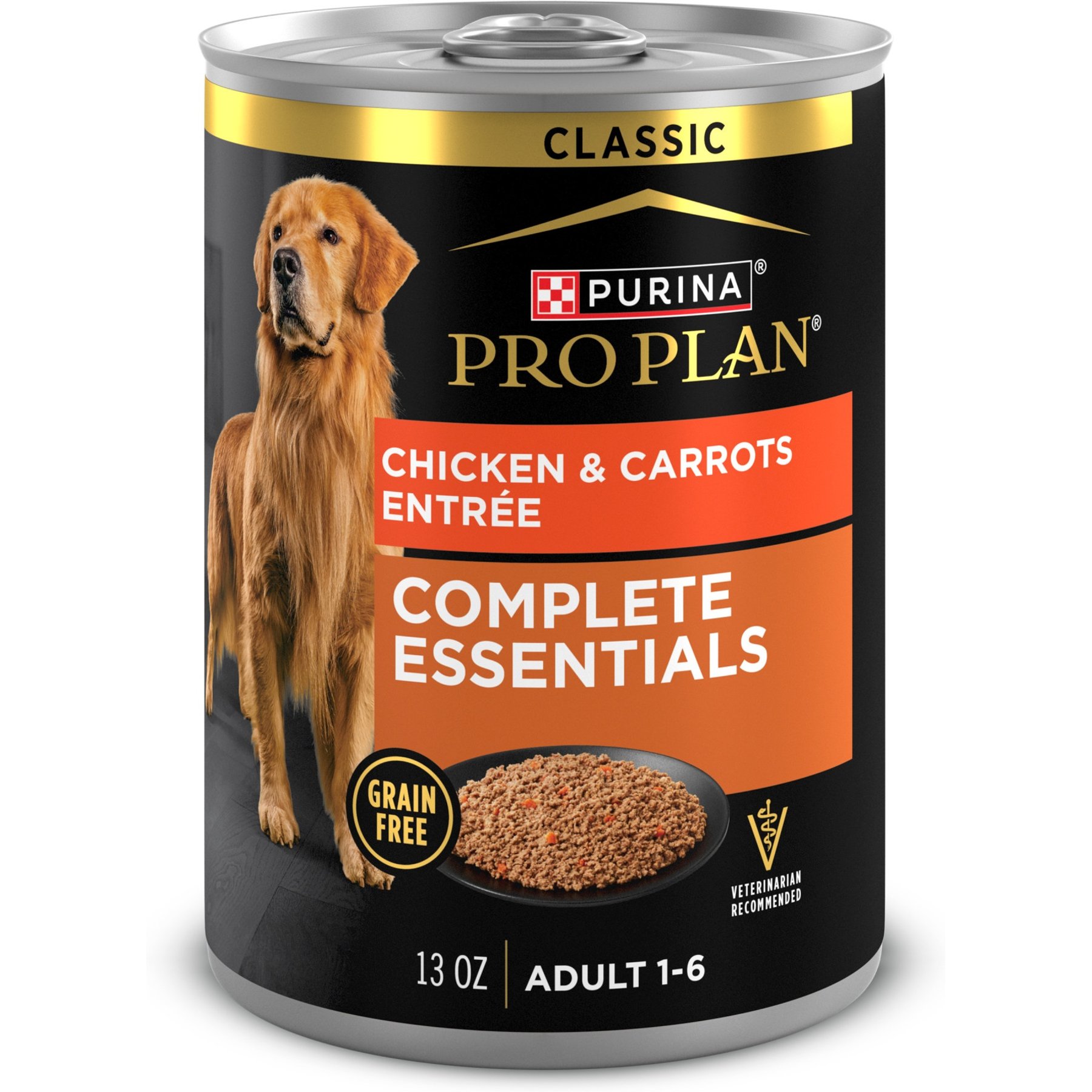 Purina Pro Plan Savor Adult Grain-Free Classic Chicken & Carrots Entree Canned Dog Food