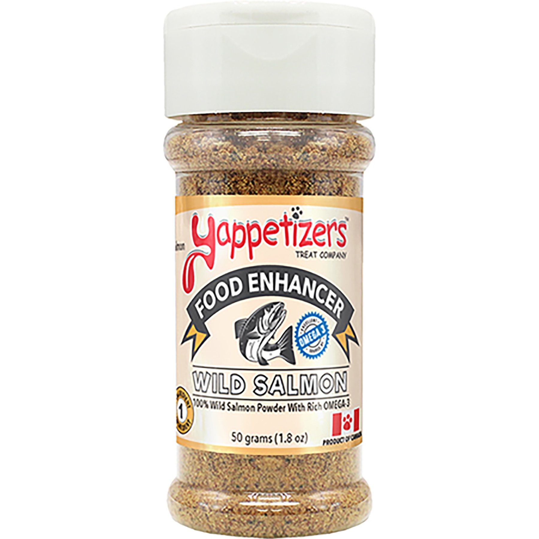 Yappetizers Wild Salmon High Protein Grain-Free Dehydrated Dog Food Topper