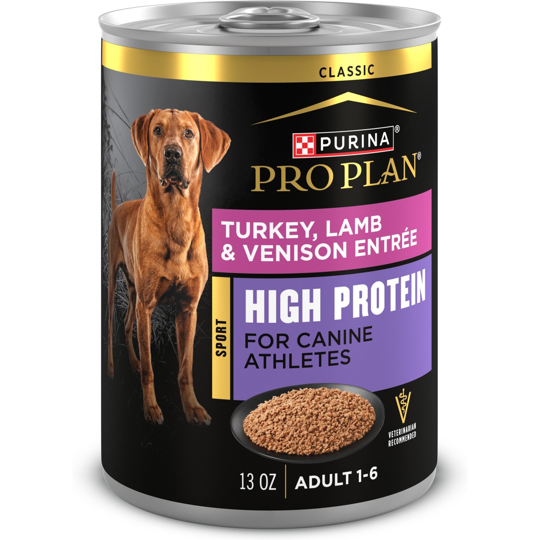 Purina Pro Plan Sport High Protein Turkey, Lamb & Venison Entrée Wet Dog Food