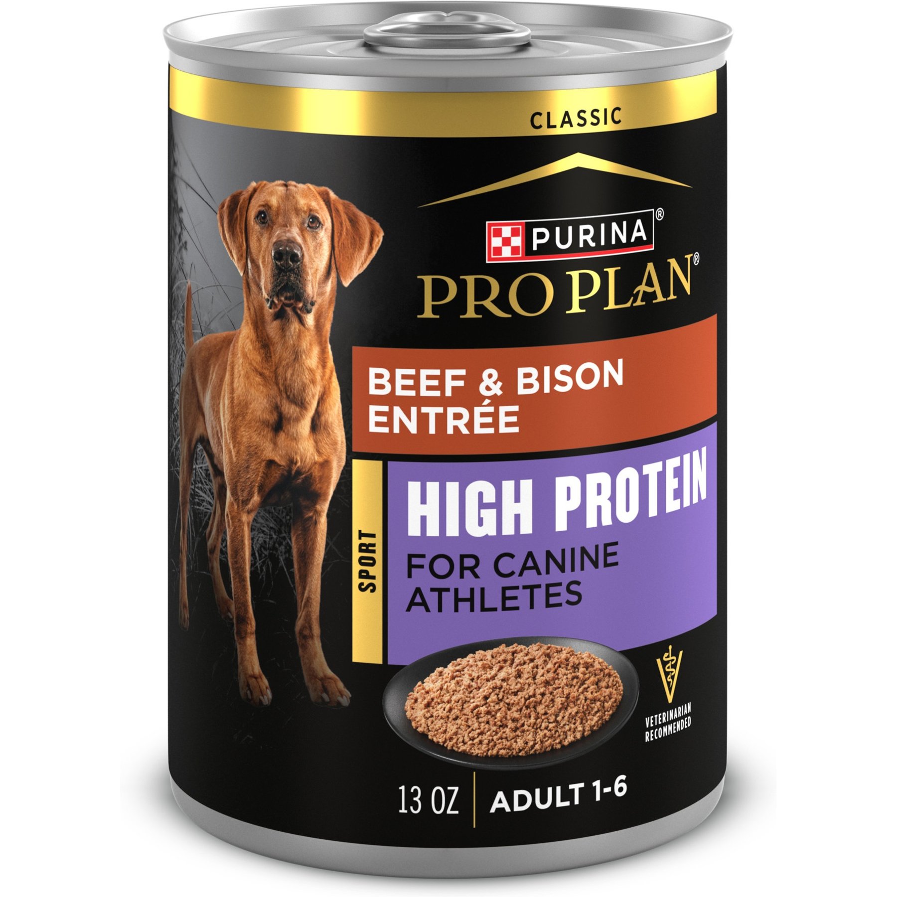 Purina Pro Plan Sport High Protein Beef & Bison Entrée Wet Dog Food