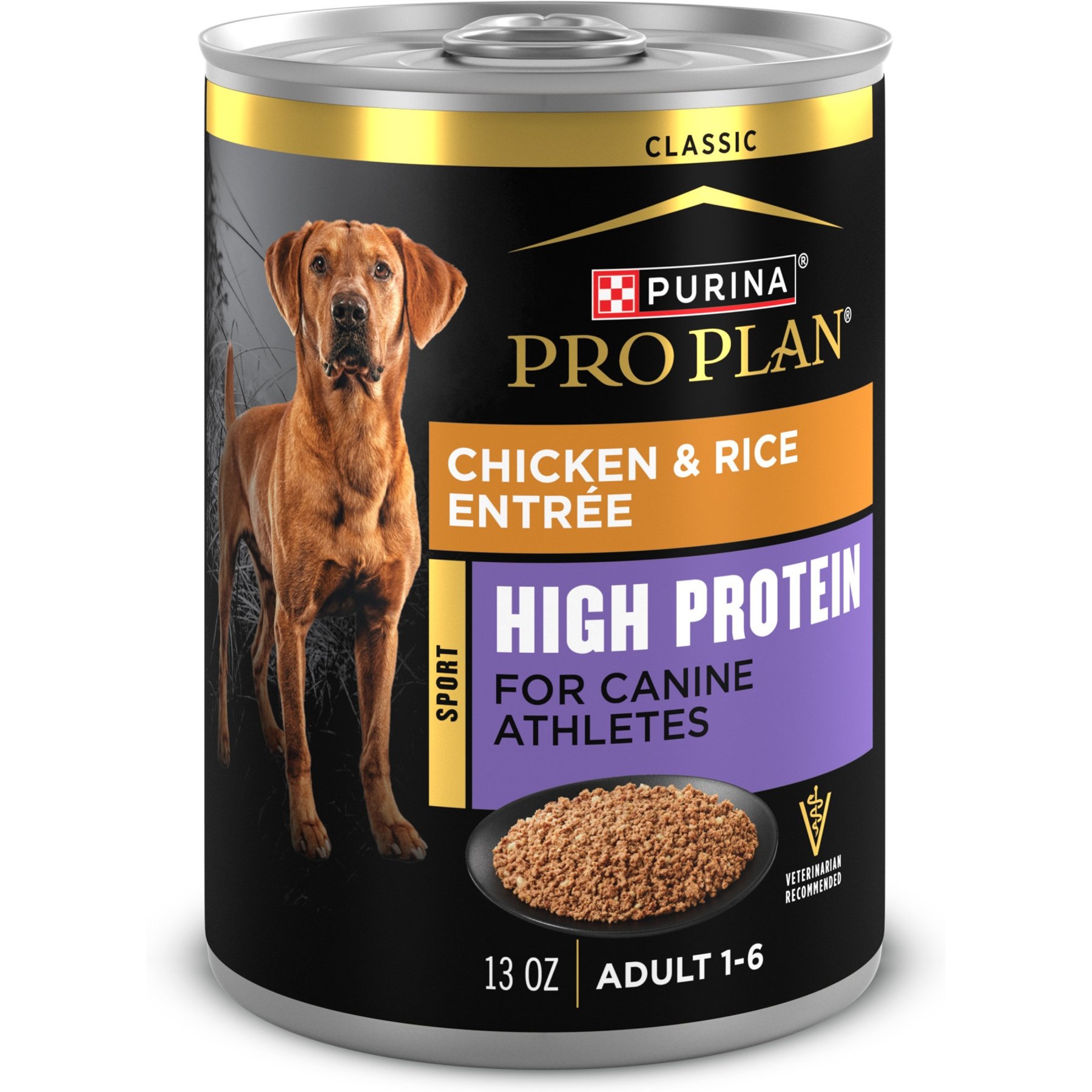 Purina Pro Plan Sport High Protein Chicken & Rice Entrée Wet Dog Food