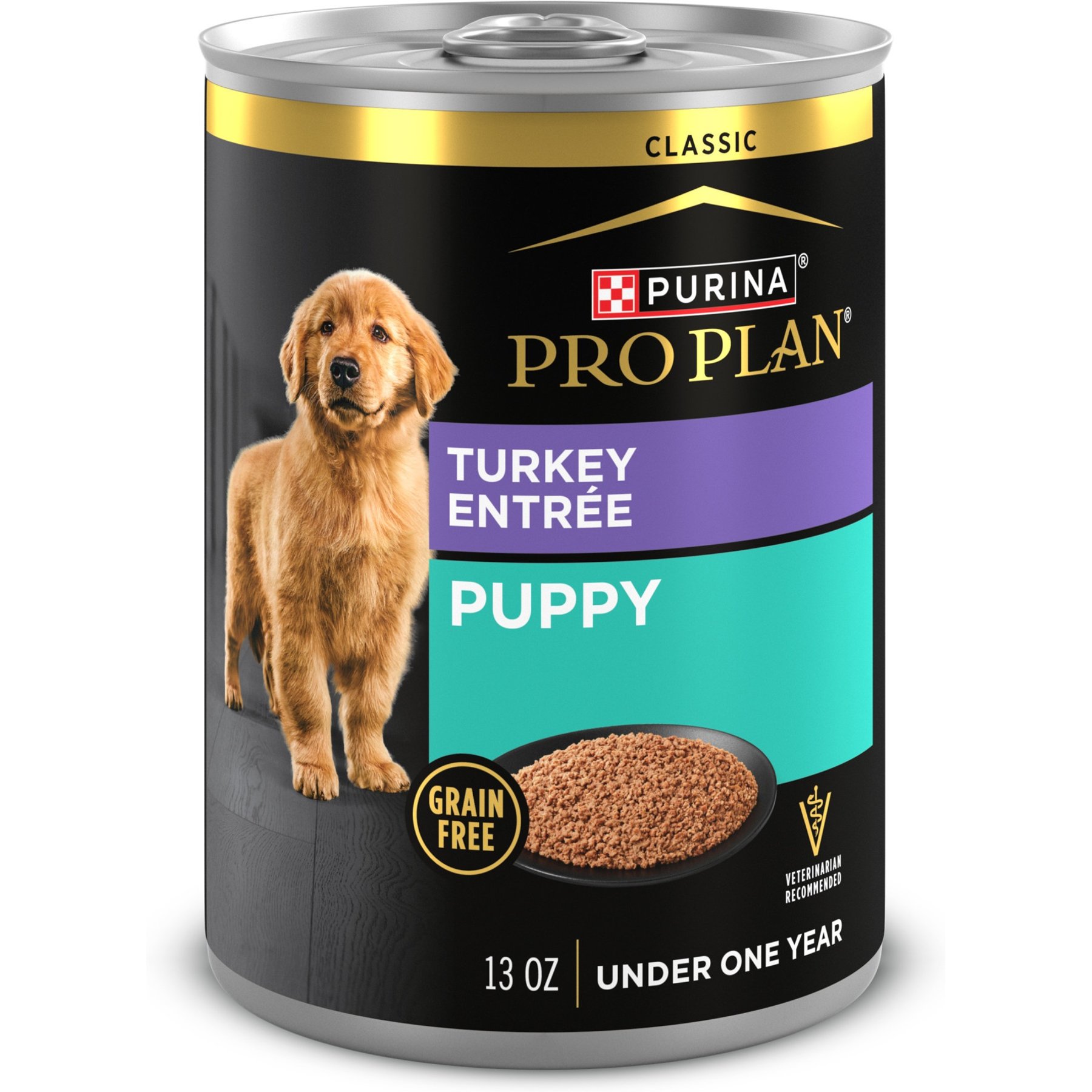 Purina Pro Plan Development Puppy Classic Turkey Entree Grain-Free Canned Dog Food