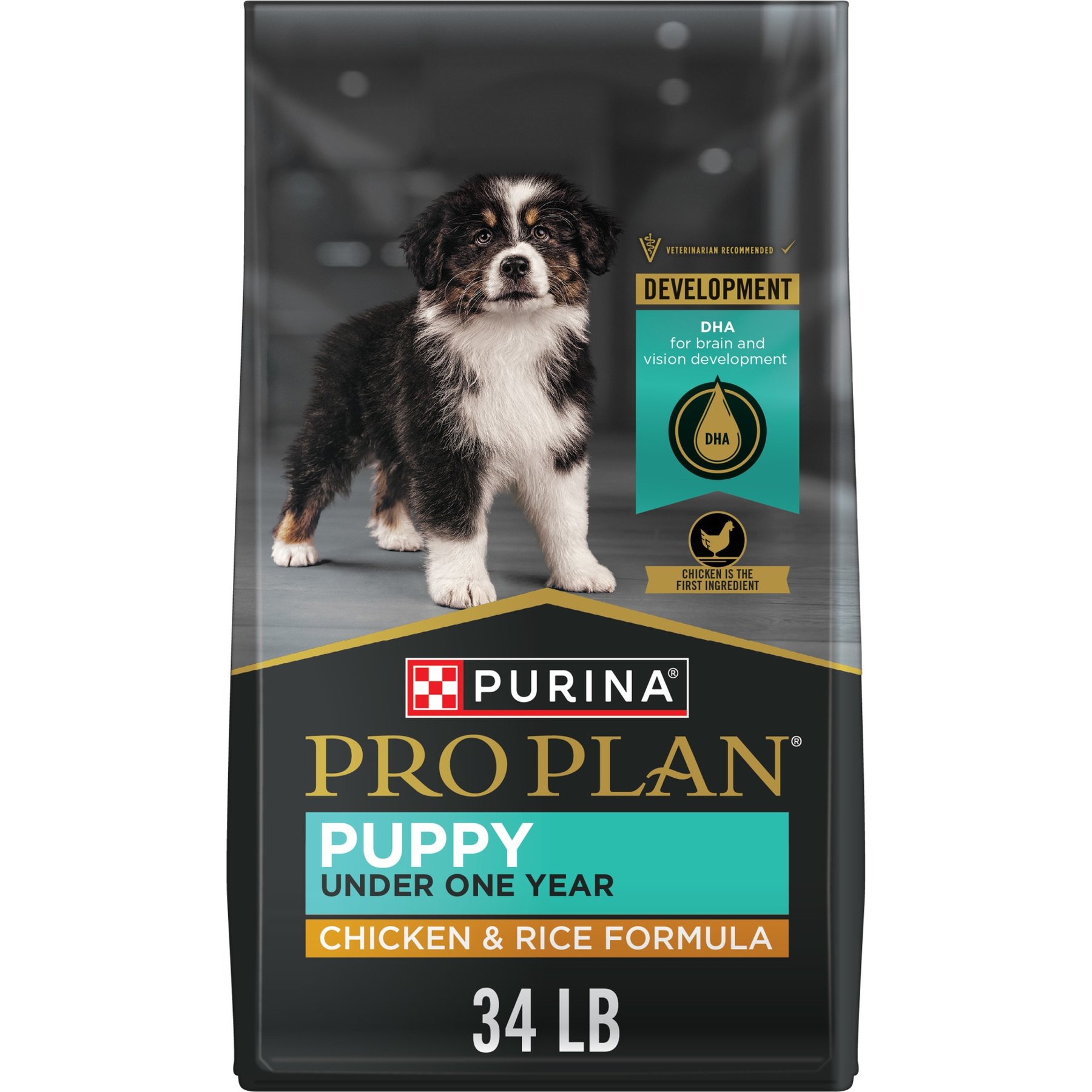Purina Pro Plan High Protein Chicken & Rice Formula Dry Puppy Food