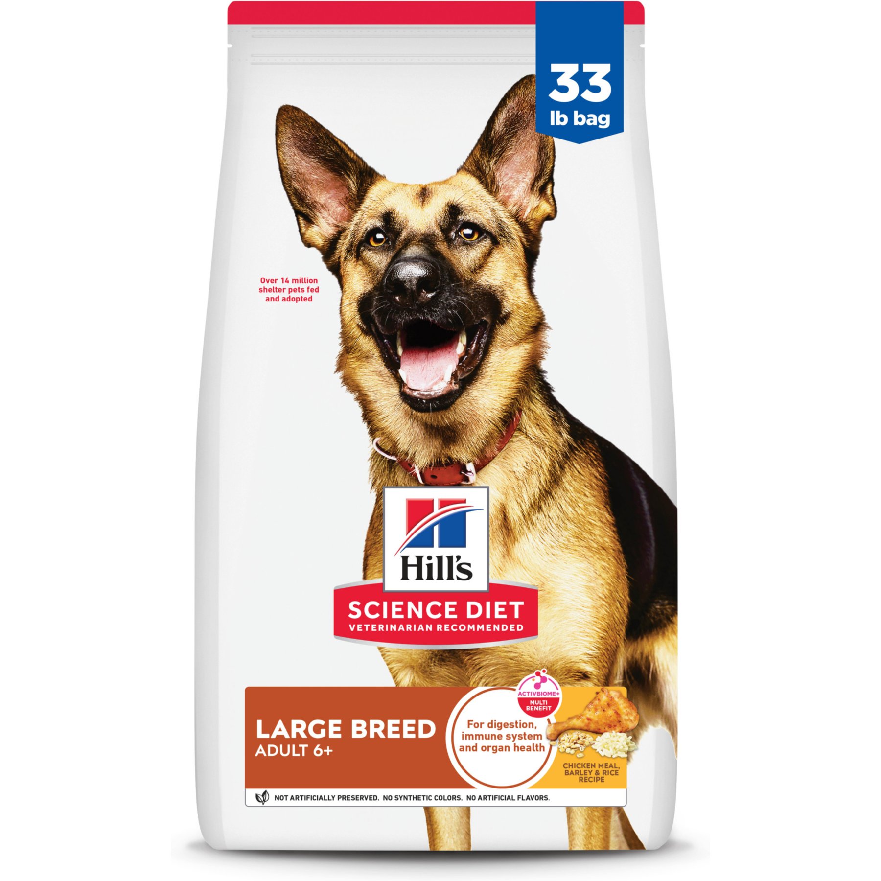 Hill's Science Diet Senior Adult 6+ Large Breed Chicken Meal, Barley & Rice Dry Dog Food