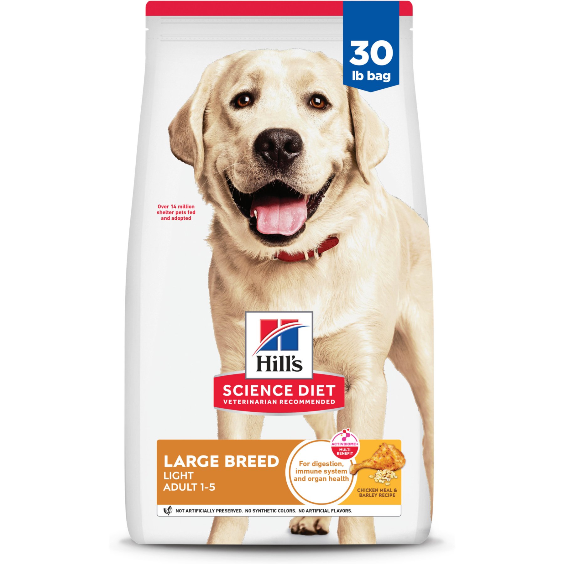 Hill's Science Diet Adult Large Breed Light Weight Management with Chicken Meal & Barley Dry Dog Food
