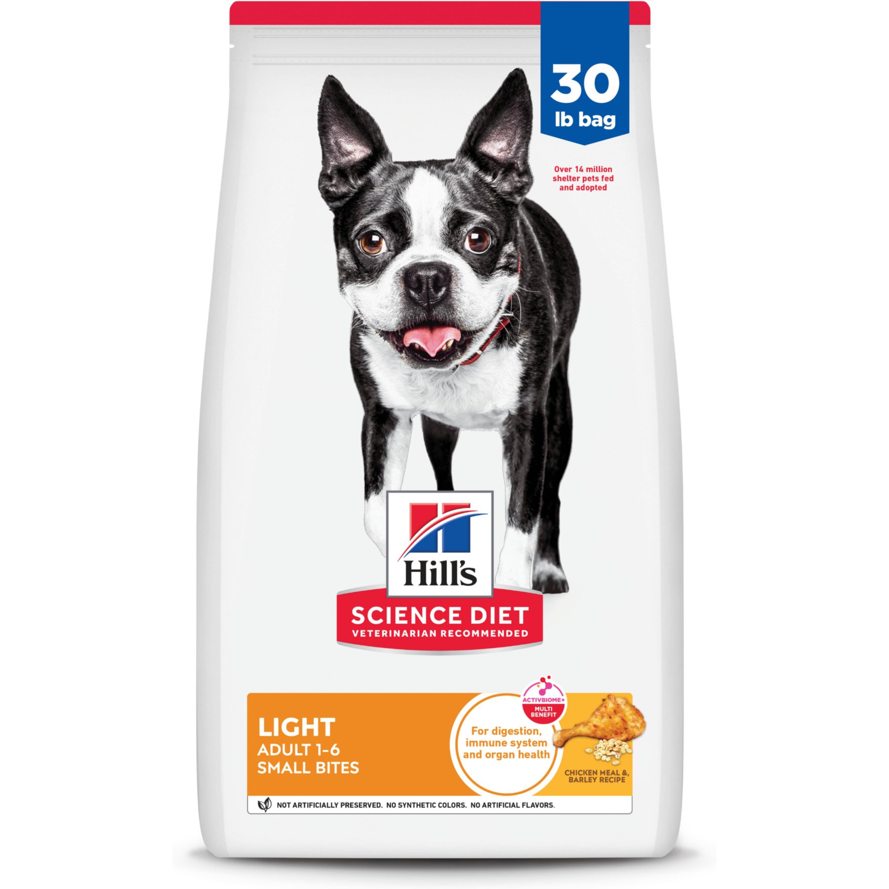 Hill's Science Diet Adult Light Weight Management Small Bites with Chicken Meal & Barley Dry Dog Food