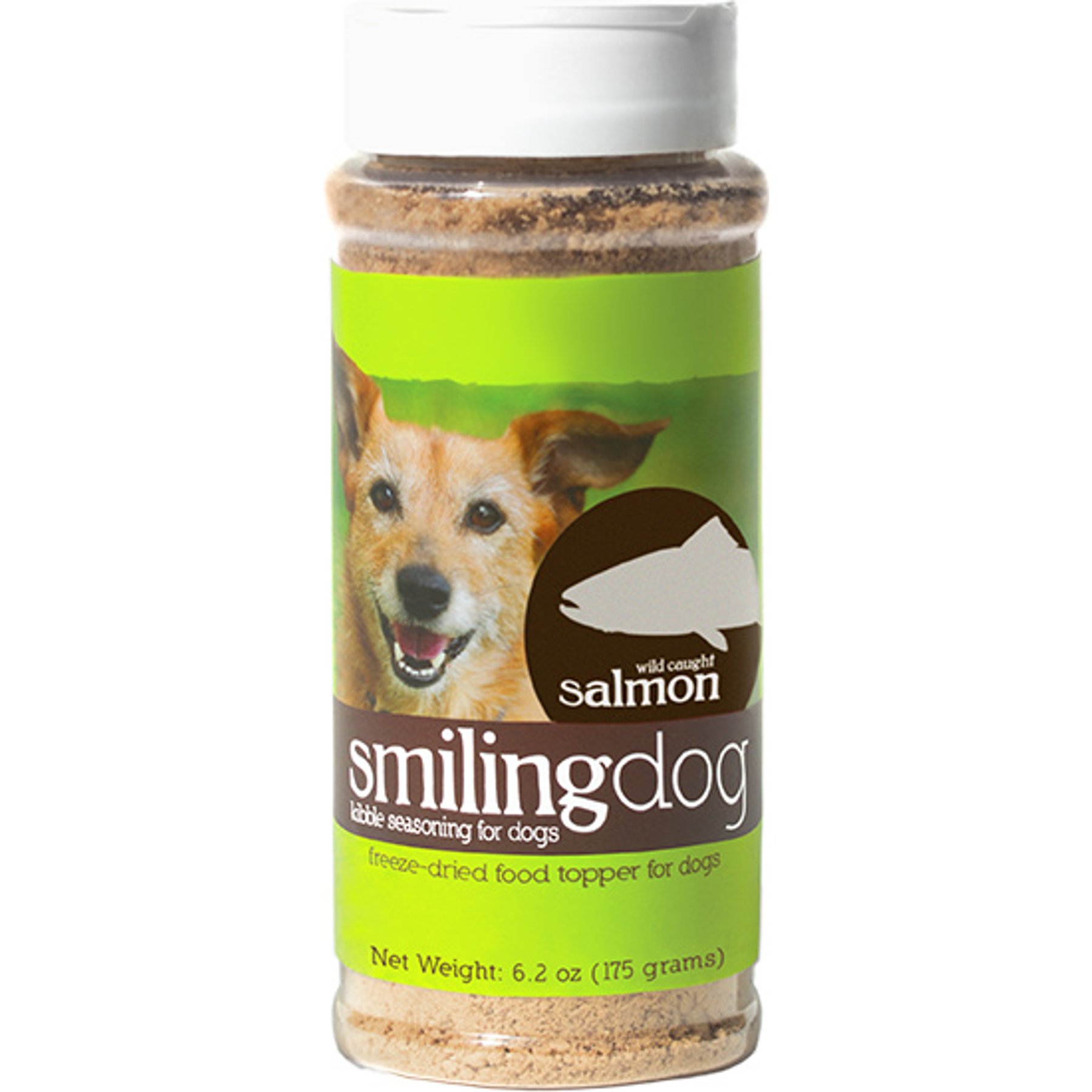 Herbsmith Smiling Dog Kibble Seasoning Wild-Caught Salmon Dog Food Topper