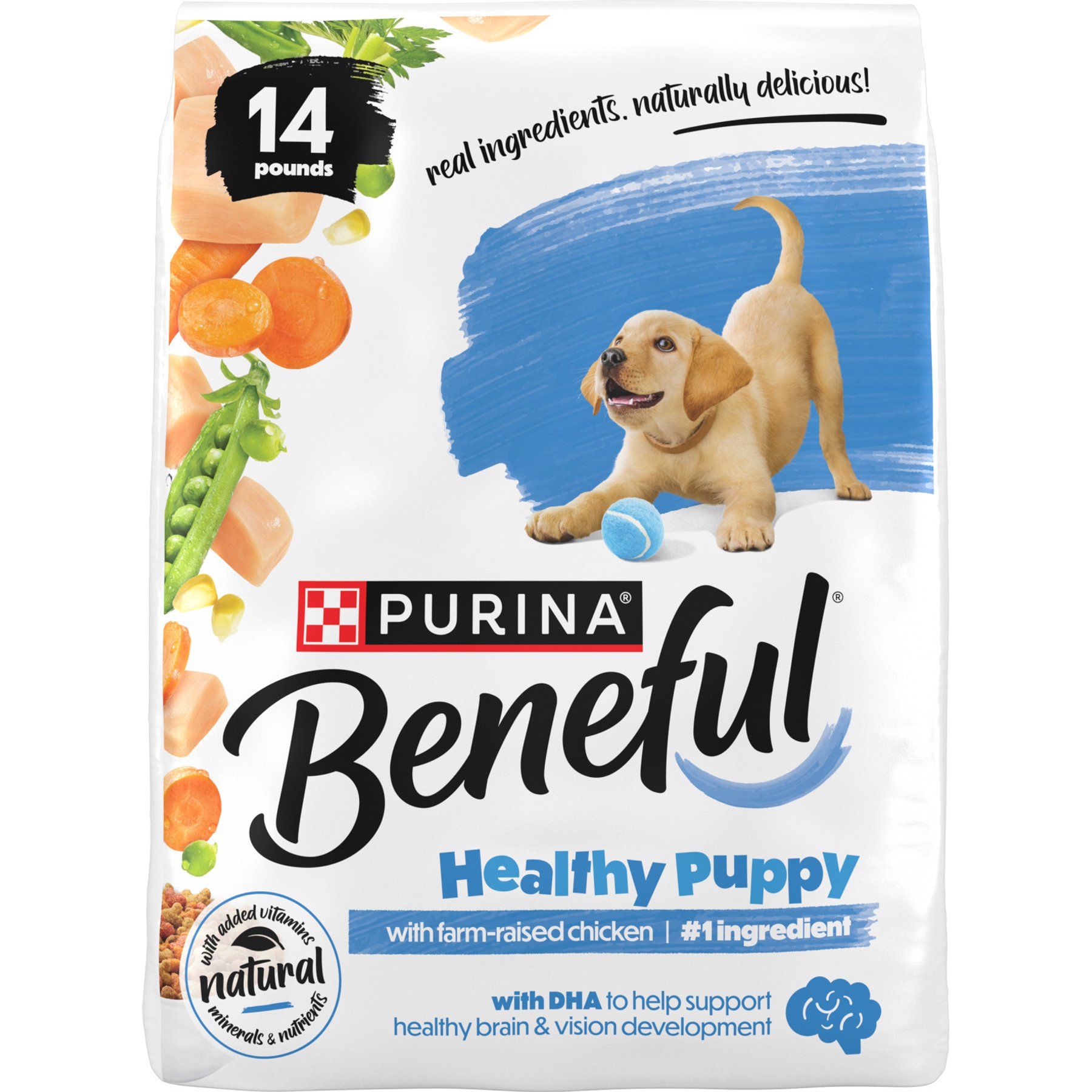 Purina Beneful Healthy Puppy with Farm Raised Chicken High Protein Dry Dog Food