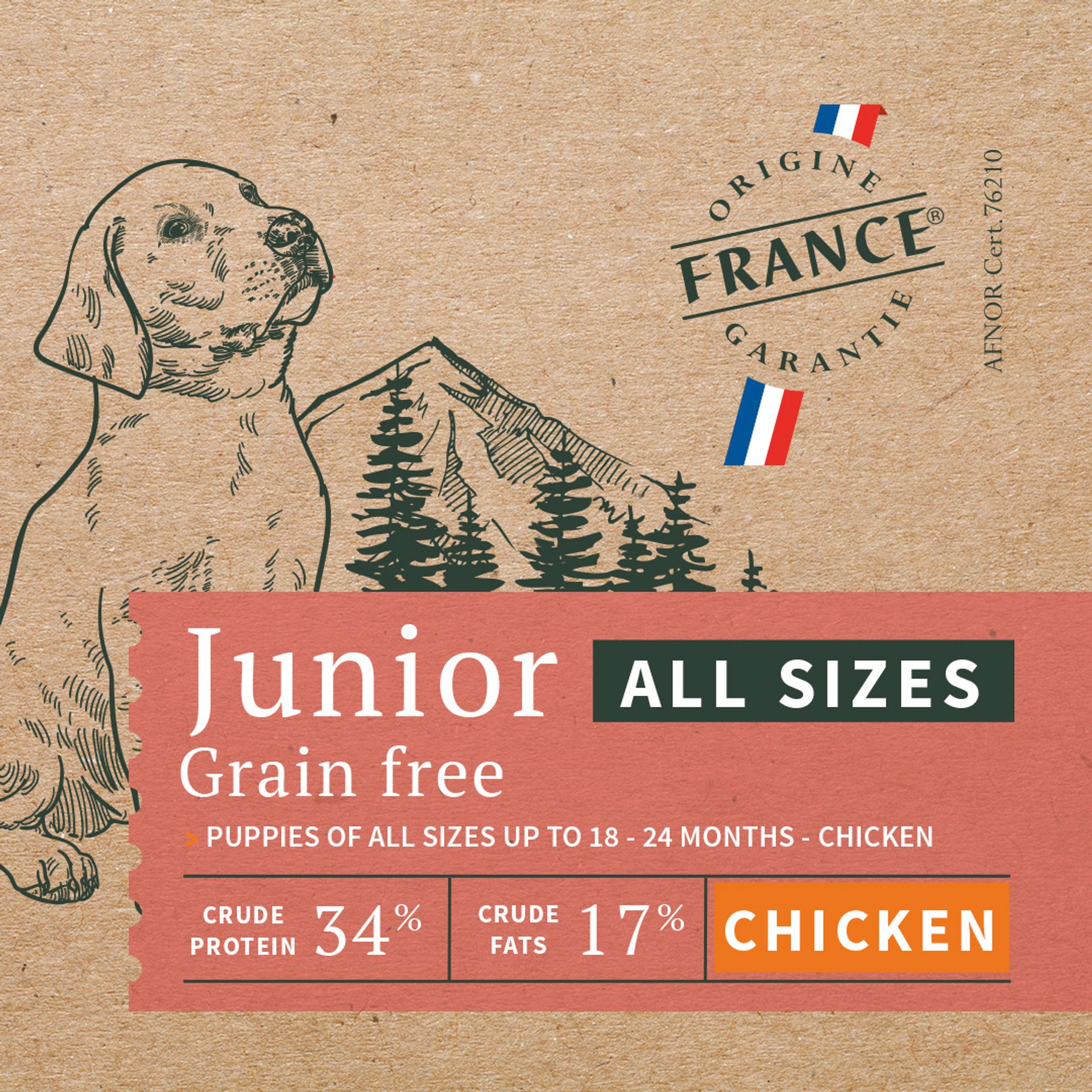 Bab'in Signature Puppy Grain-Free Chicken Dry Dog Food