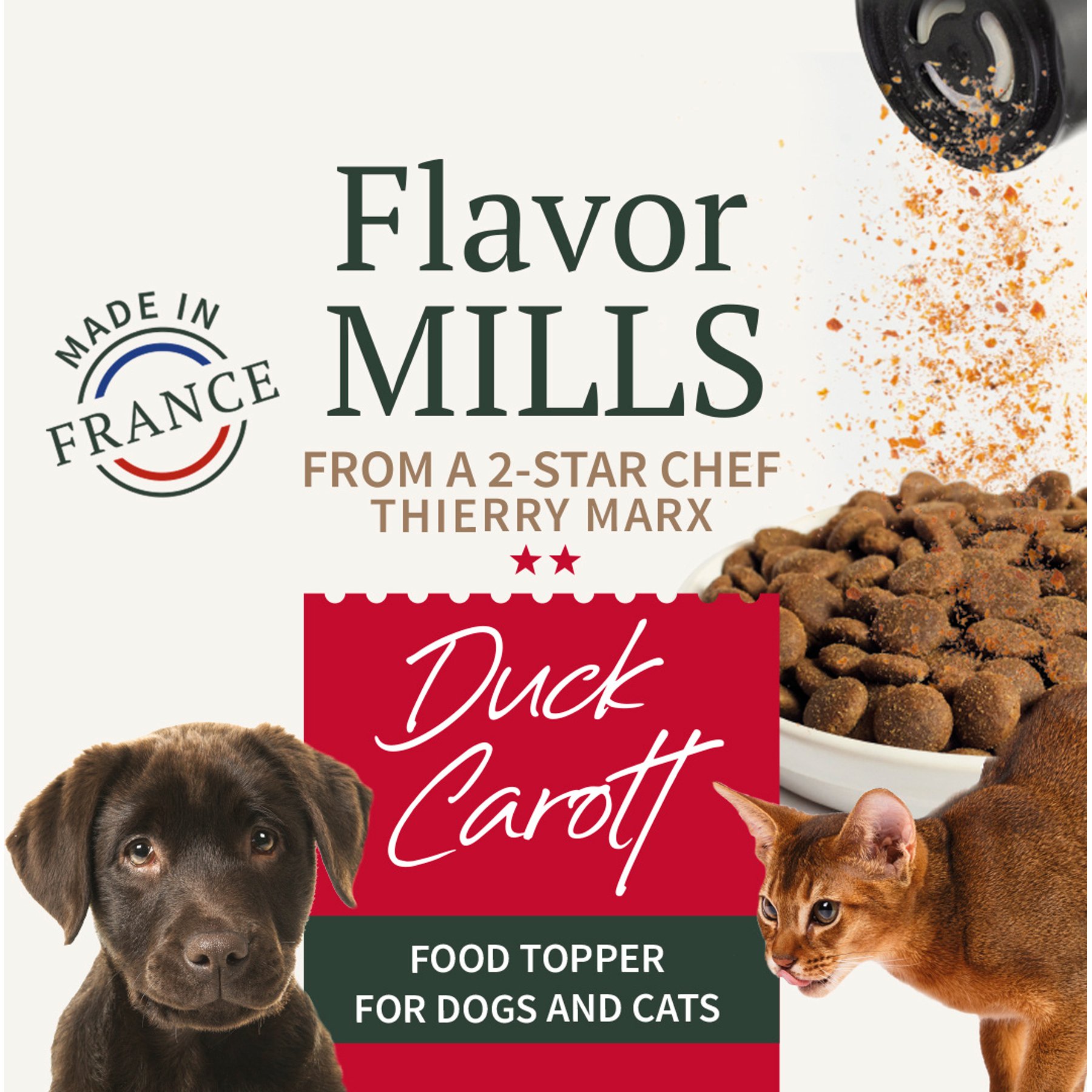 Bab'in Flavour Mill Duck & Carrot Dog Food Topper