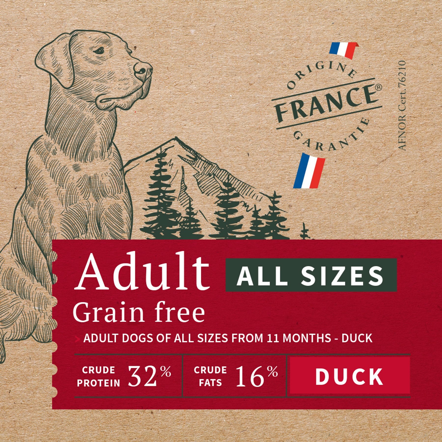Bab'in Signature Adult Grain-Free Duck Dry Dog Food