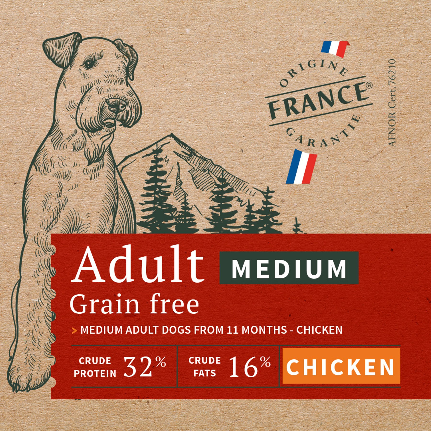 Bab'in Signature Medium Adult Grain-Free Chicken Dry Dog Food
