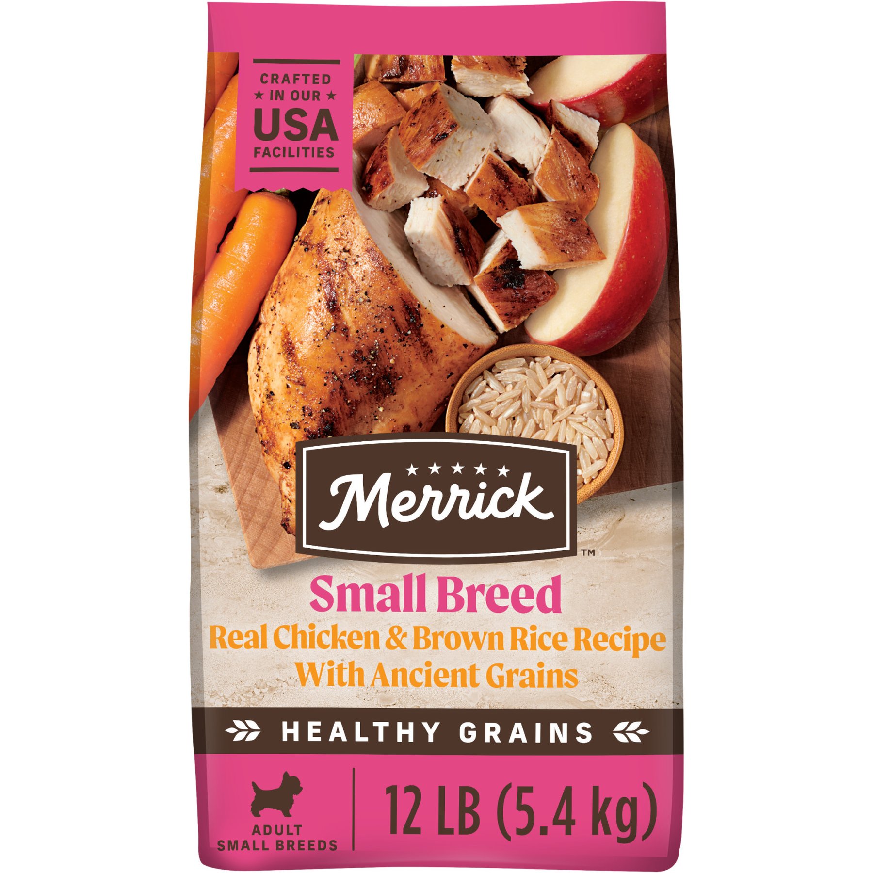 Merrick Classic Healthy Grains Small Breed Recipe Adult Dry Dog Food