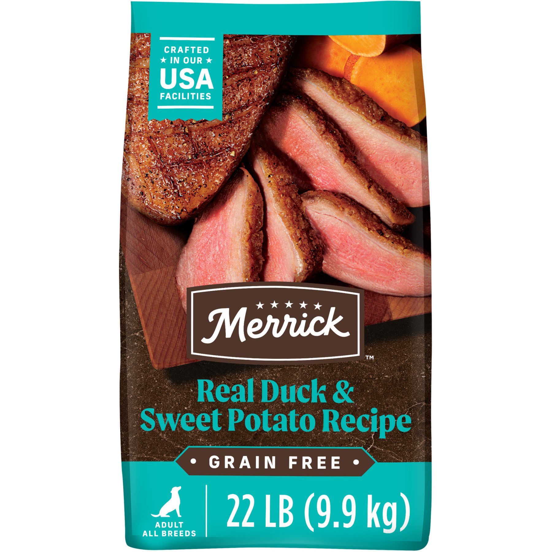 Merrick Grain-Free Dry Dog Food Real Duck & Sweet Potato Recipe