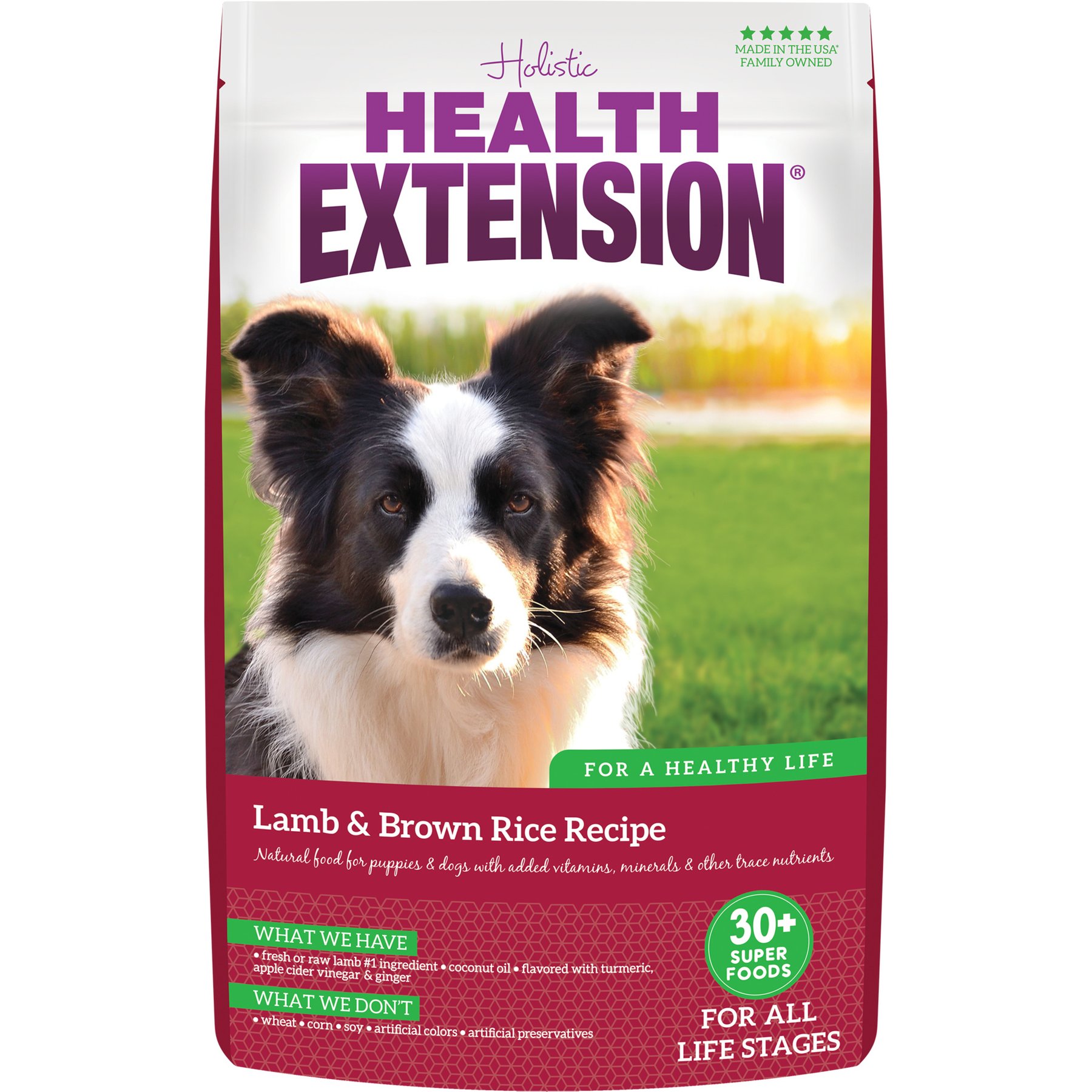 Health Extension Lamb & Brown Rice Recipe Dry Dog Food